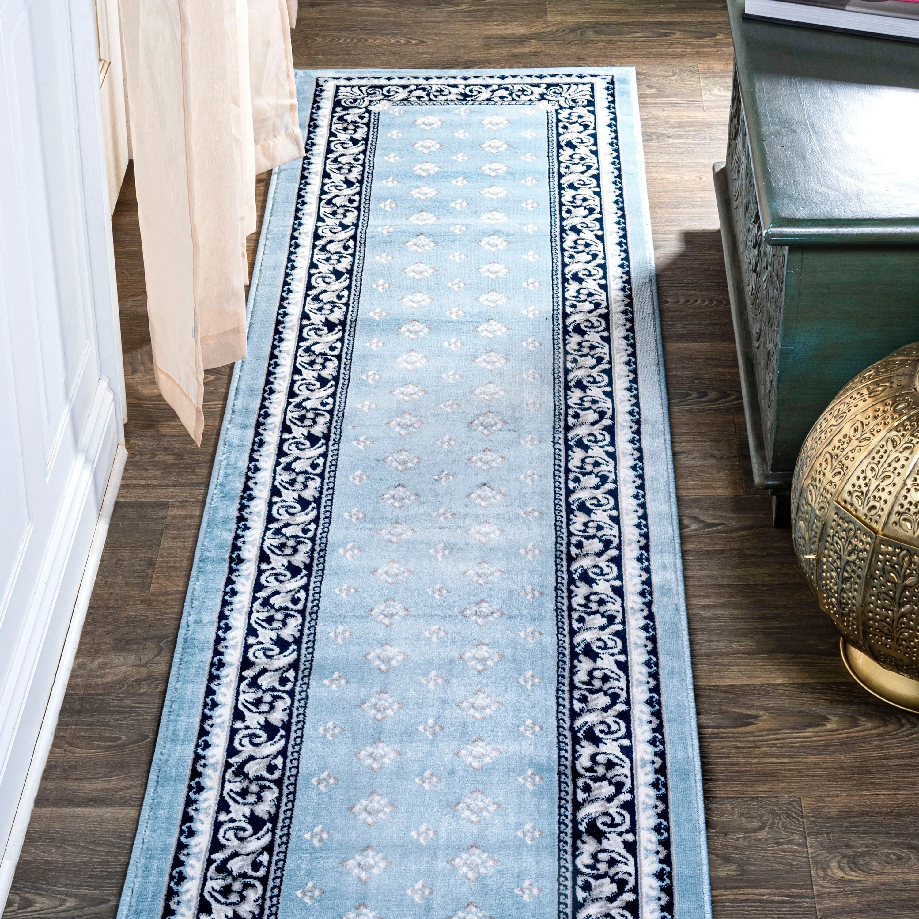 JONATHAN Y Marrakesh French Border Area Rug