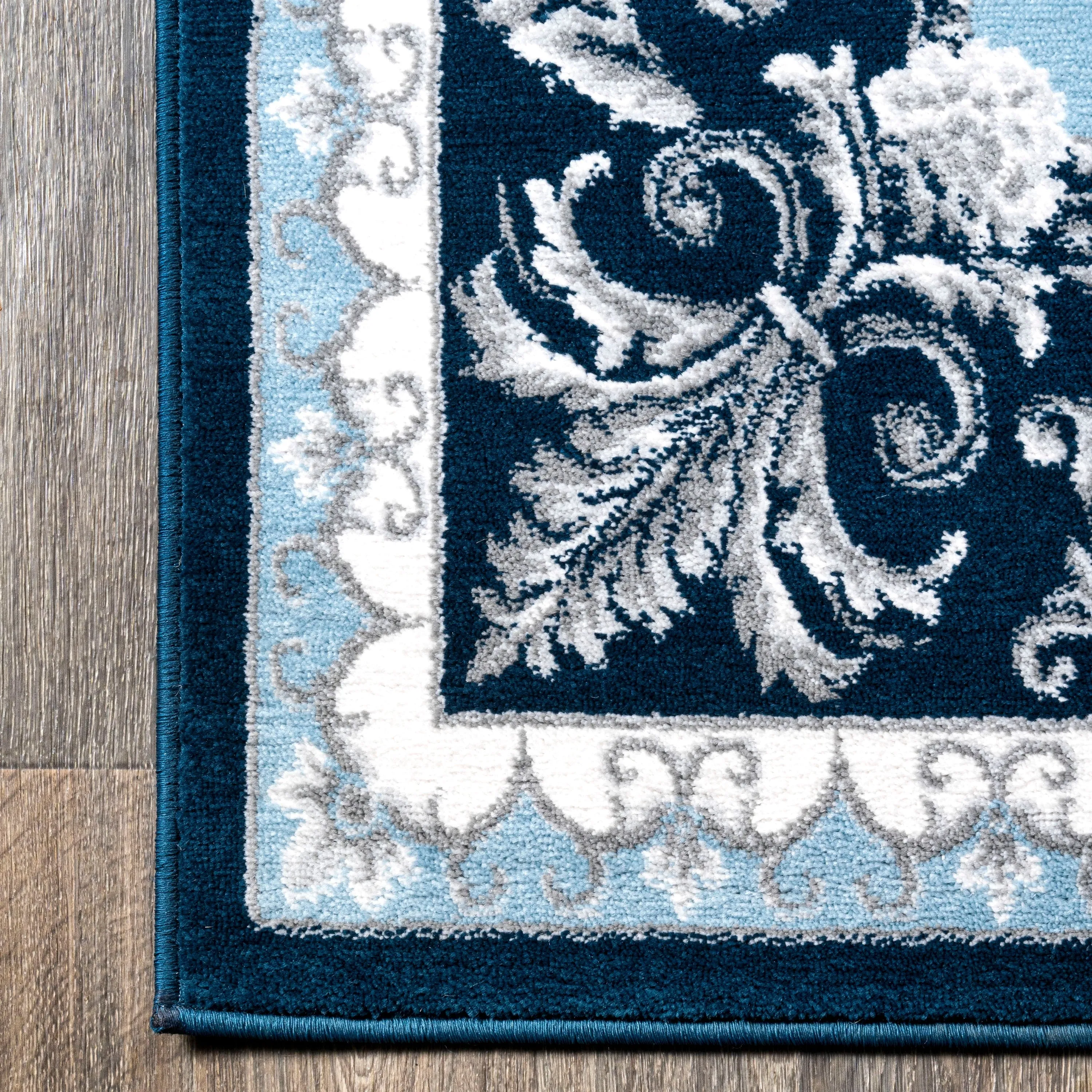 JONATHAN Y Marrakesh French Border Area Rug