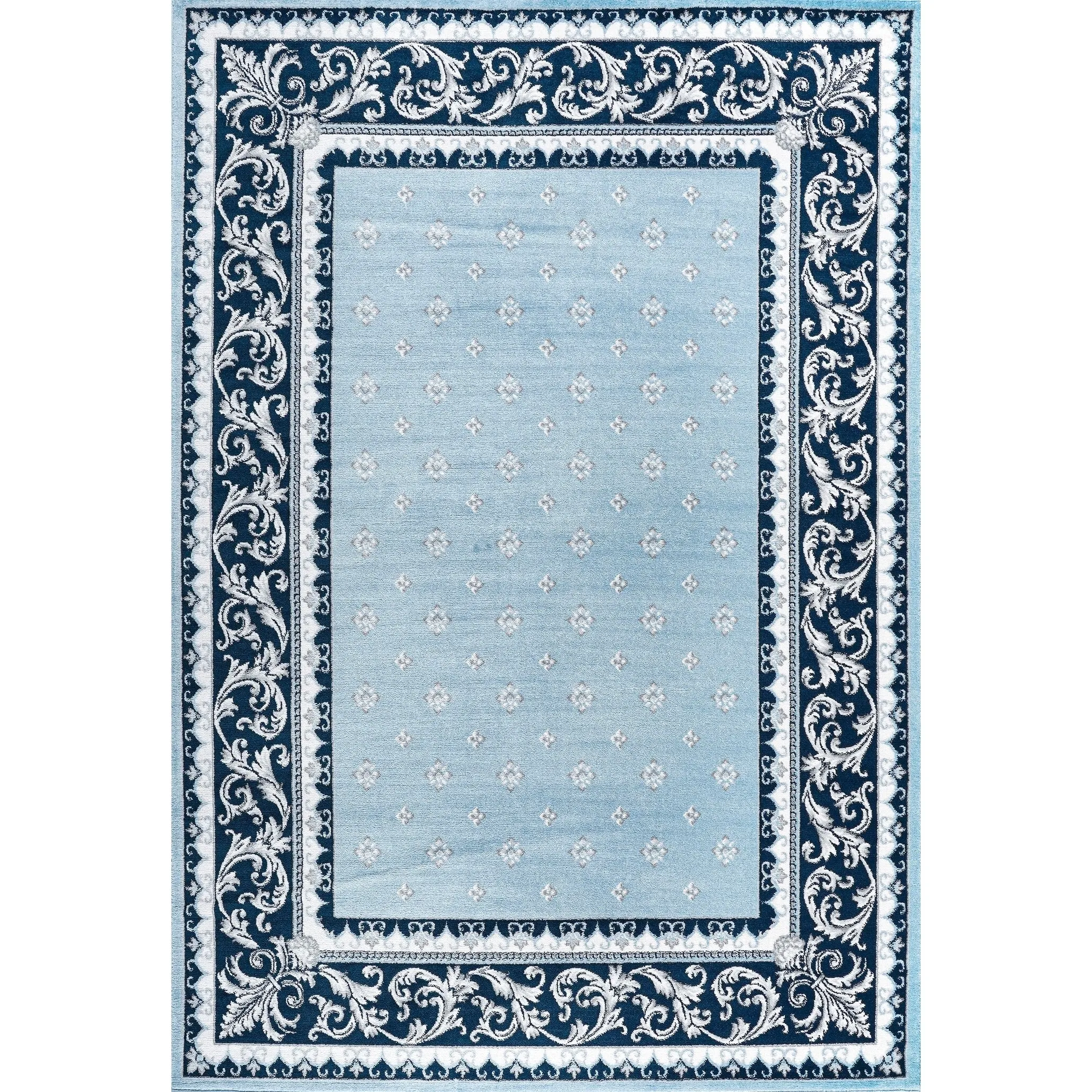 JONATHAN Y Marrakesh French Border Area Rug