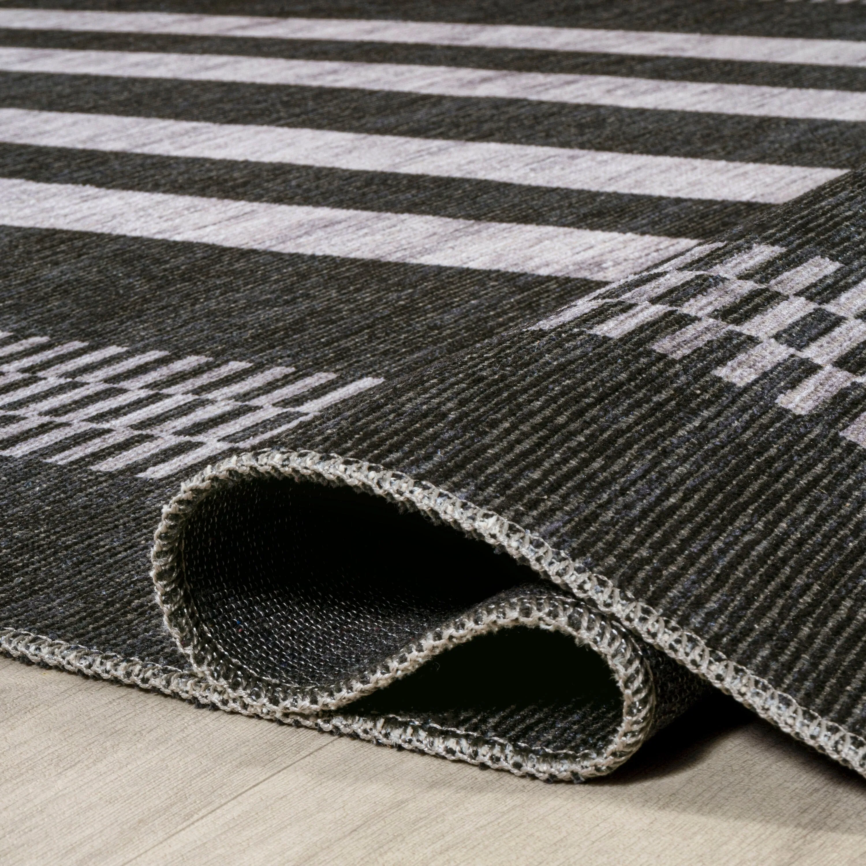 JONATHAN Y Timantii Bohemian Medallion Textured Weave Machine Washable Area Rug