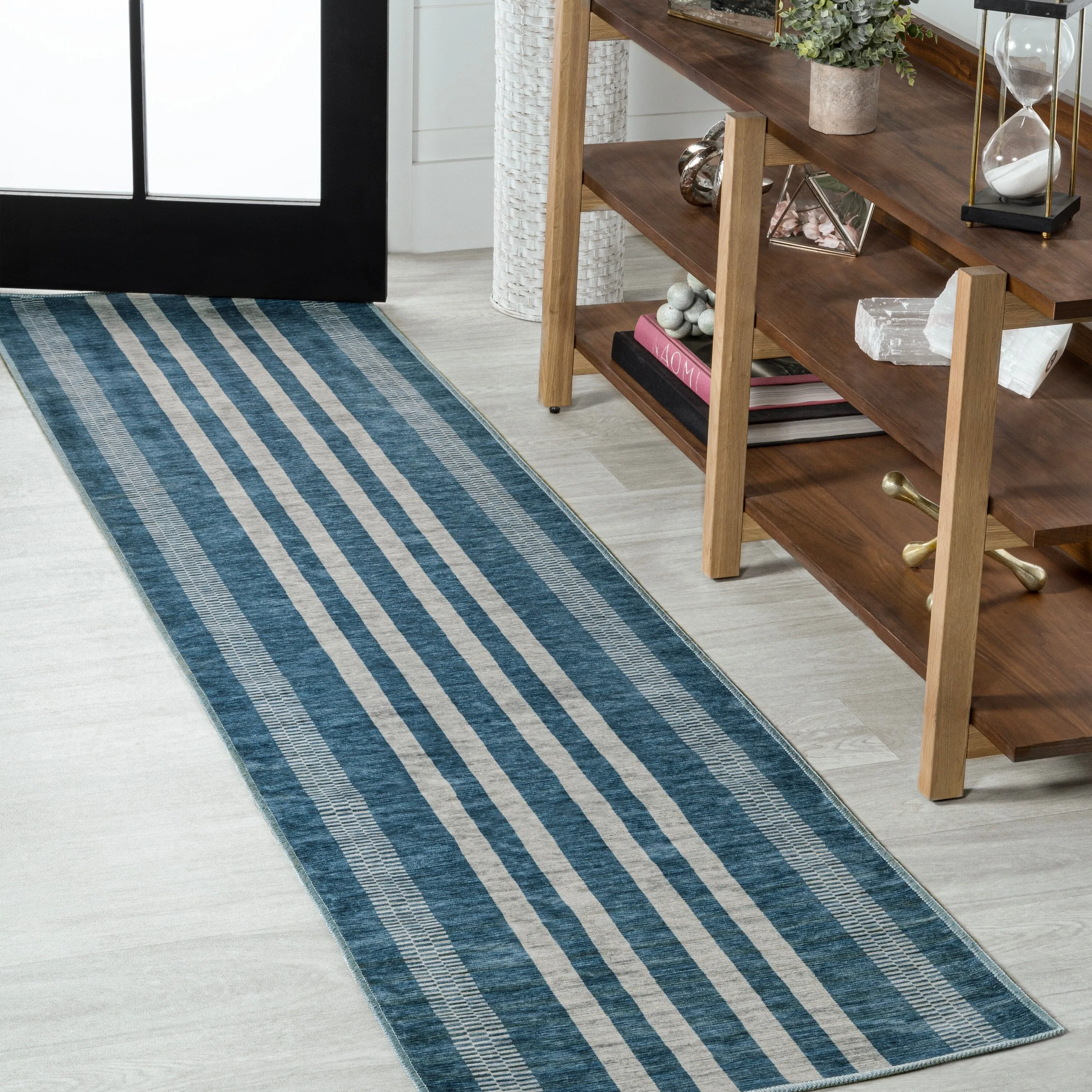 JONATHAN Y Timantii Bohemian Medallion Textured Weave Machine Washable Area Rug