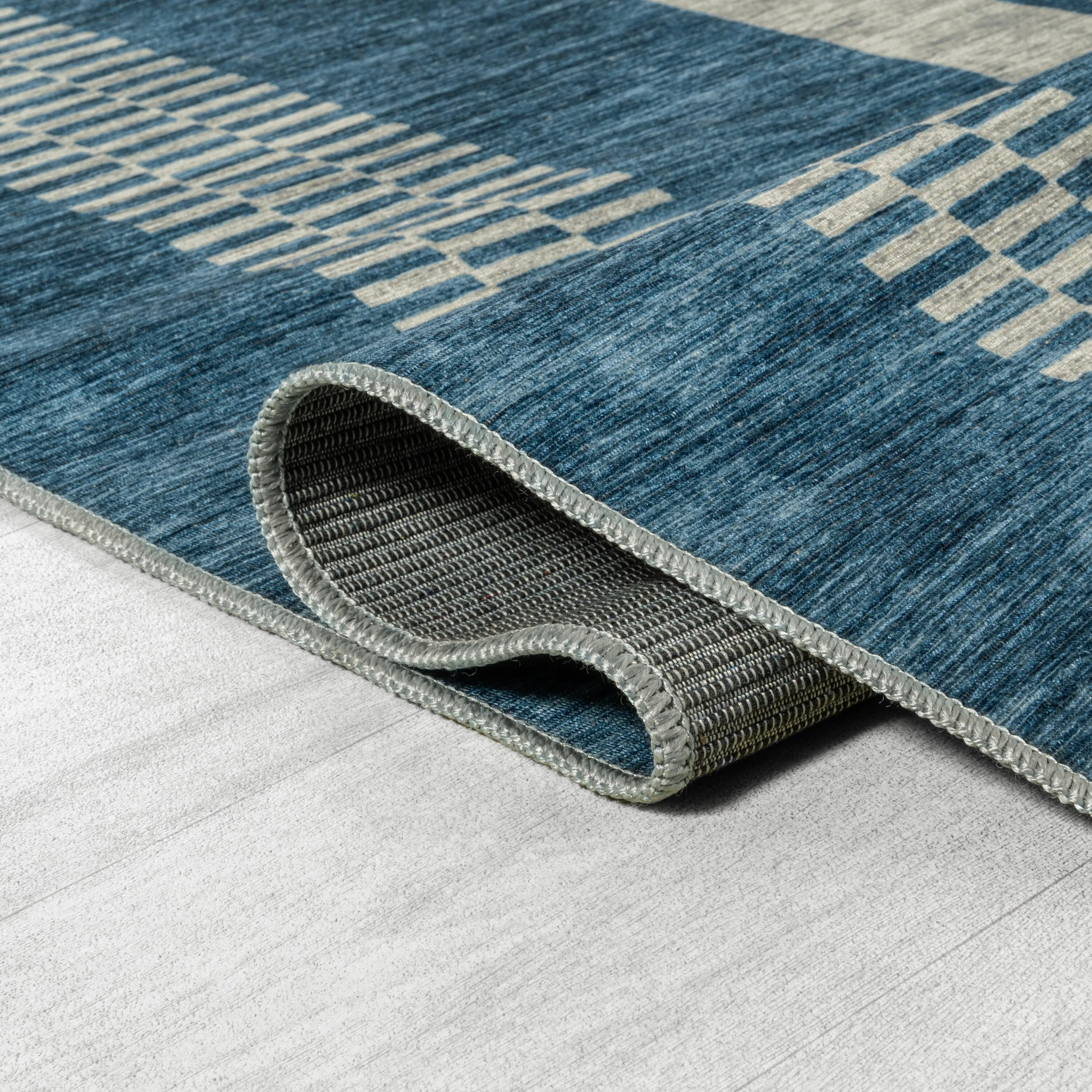 JONATHAN Y Timantii Bohemian Medallion Textured Weave Machine Washable Area Rug