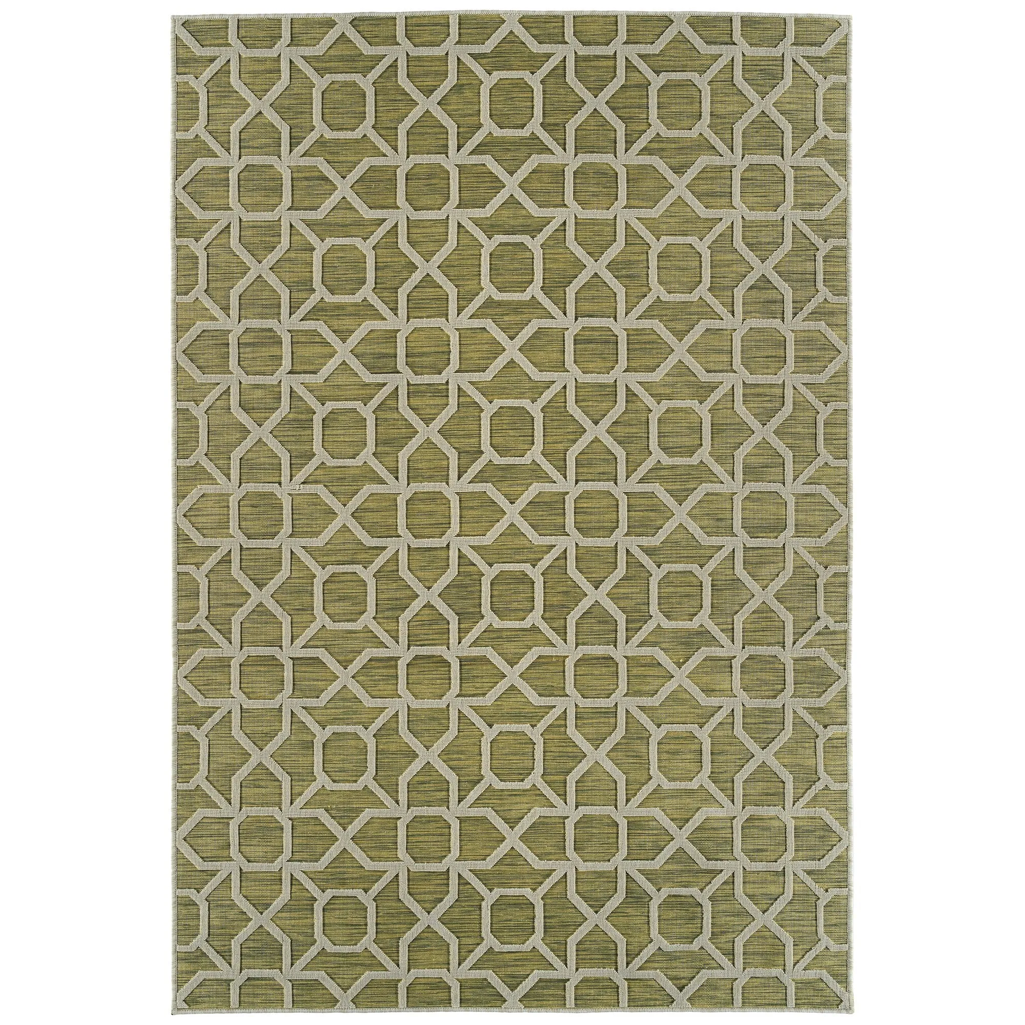 Kaleen Cove Collection Indoor Outdoor Polypropylene Area Rug