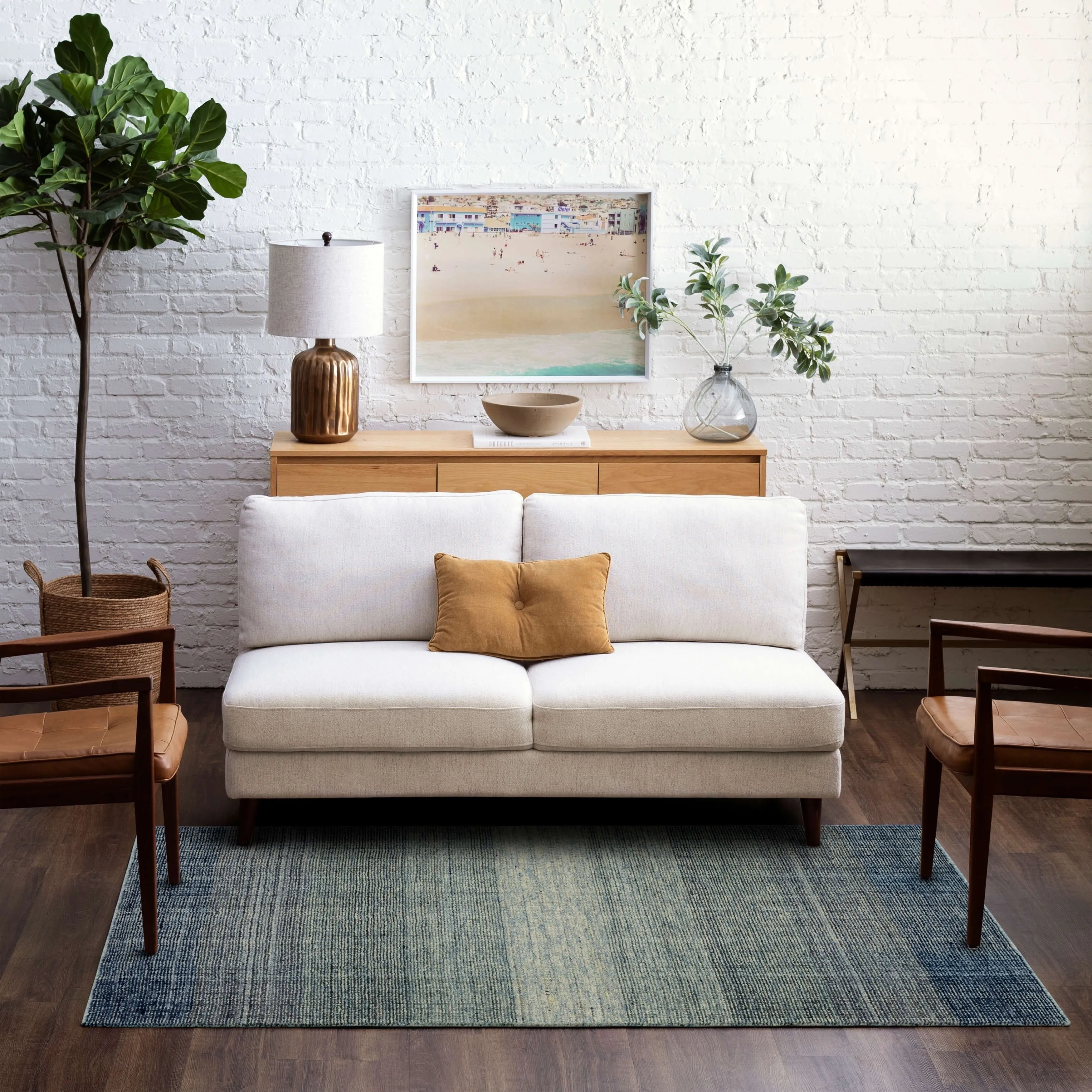 Karastan Wabi Sabi Striped Area Rug by Drew and Jonathan Home