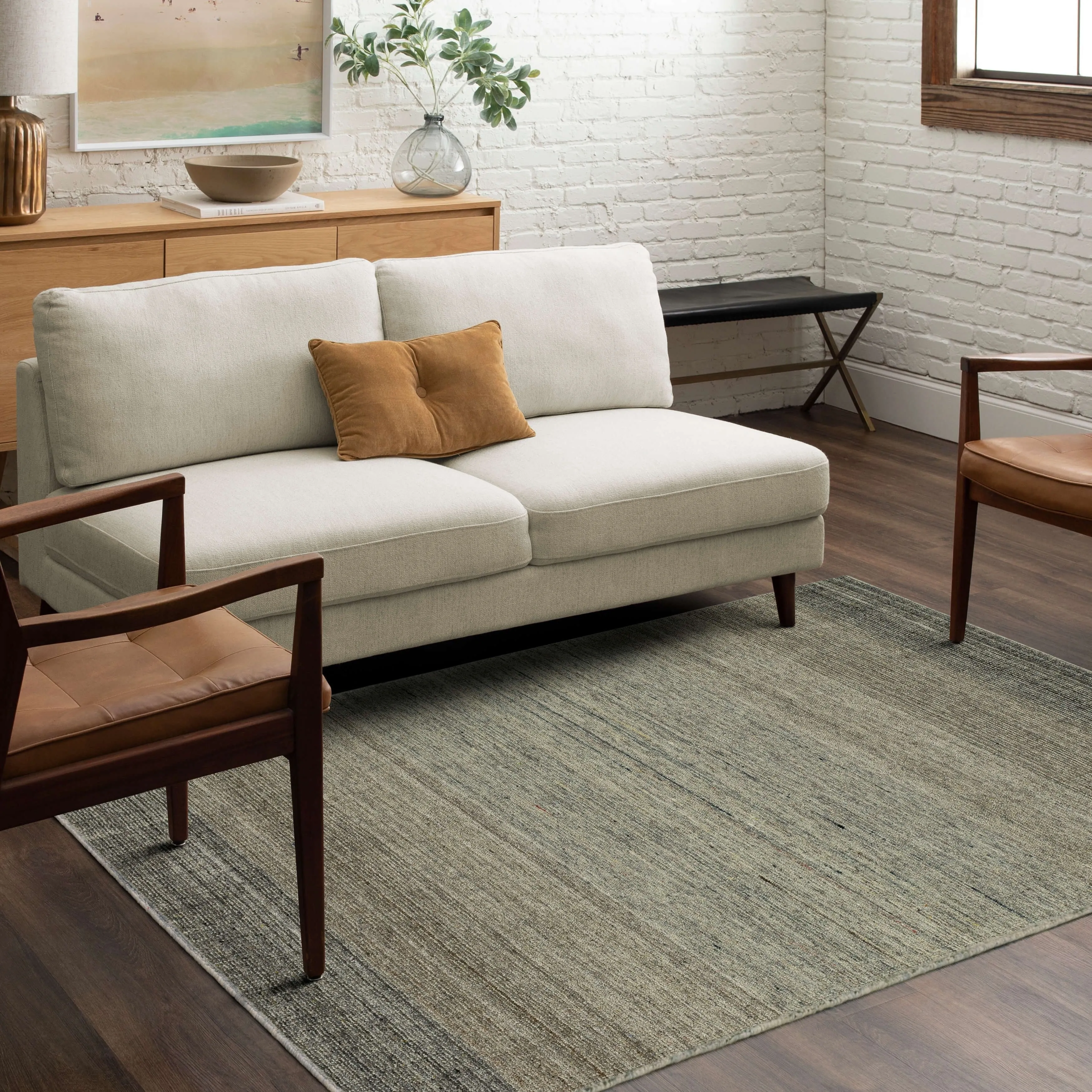 Karastan Wabi Sabi Striped Area Rug by Drew and Jonathan Home