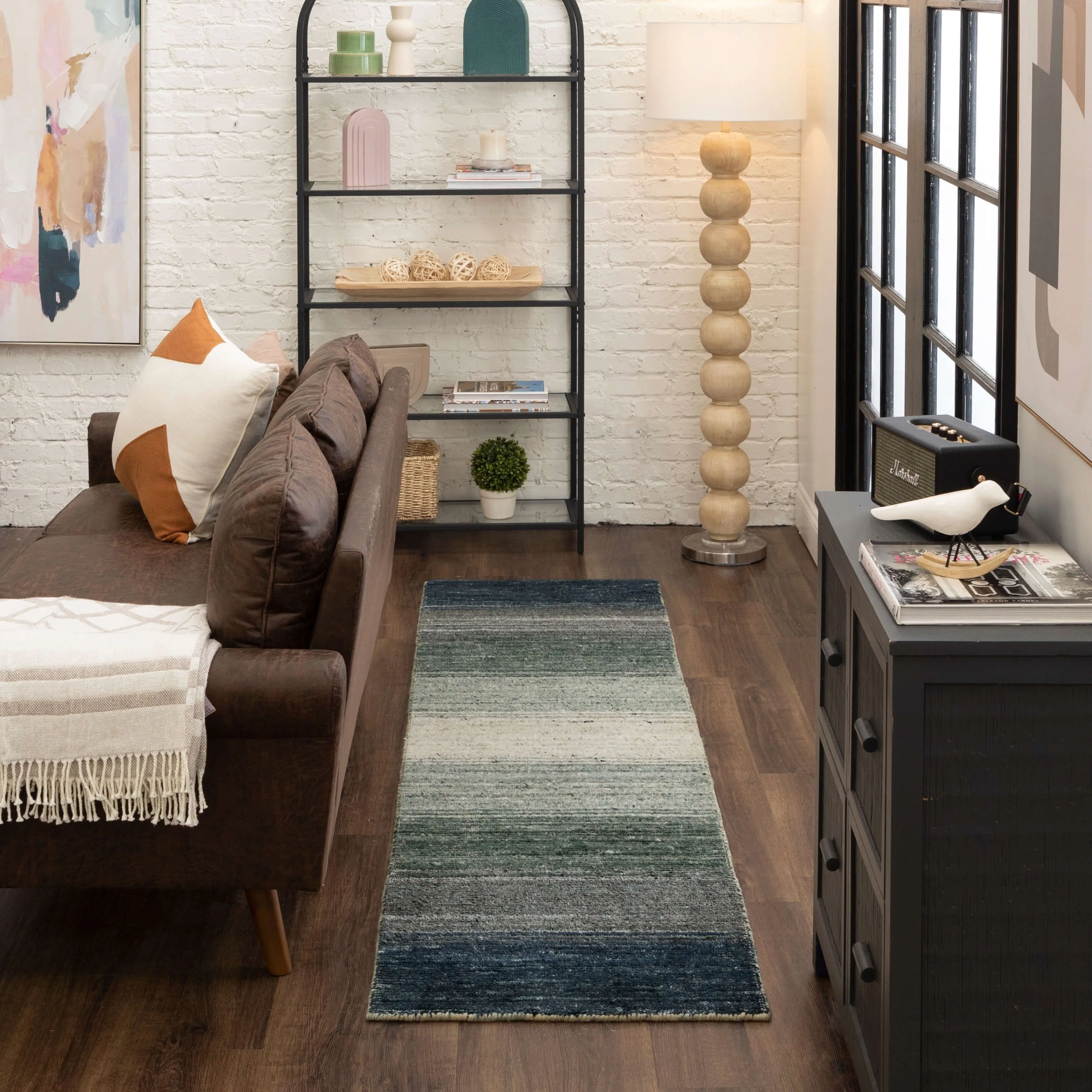 Karastan Wabi Sabi Striped Area Rug by Drew and Jonathan Home