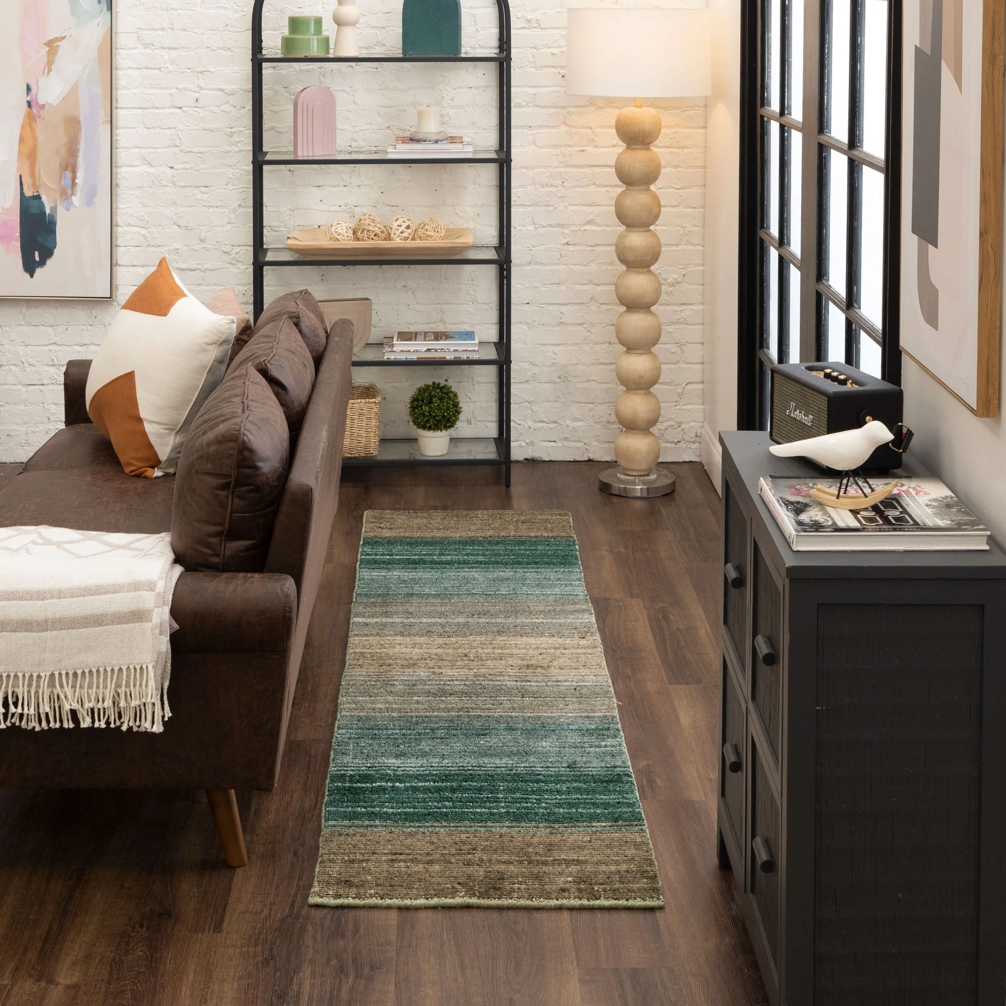 Karastan Wabi Sabi Striped Area Rug by Drew and Jonathan Home