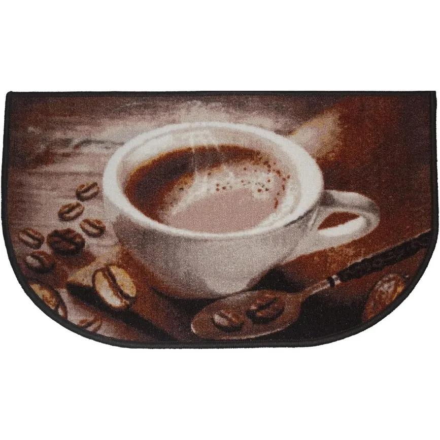 Kashi Home Kitchen Rug. Printed Durable Non Slip Floor Mat. Pretty Farmhouse Design