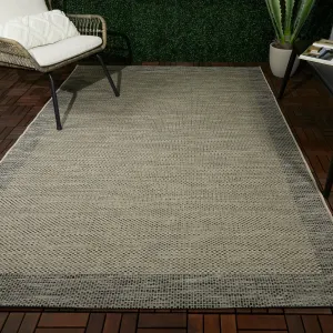 Langley Border Flatweave Indoor/Outdoor Area Rug