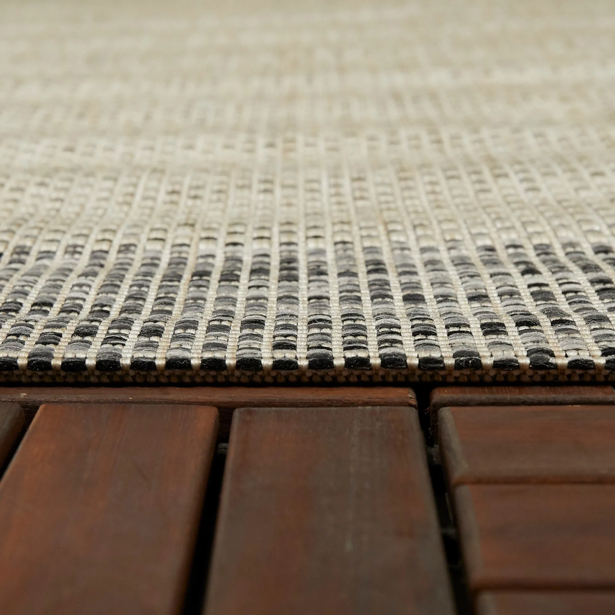 Langley Border Flatweave Indoor/Outdoor Area Rug