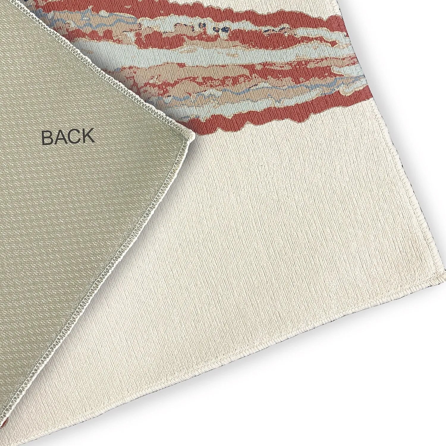 Large Starfish Nautical Indoor/Outdoor Rug