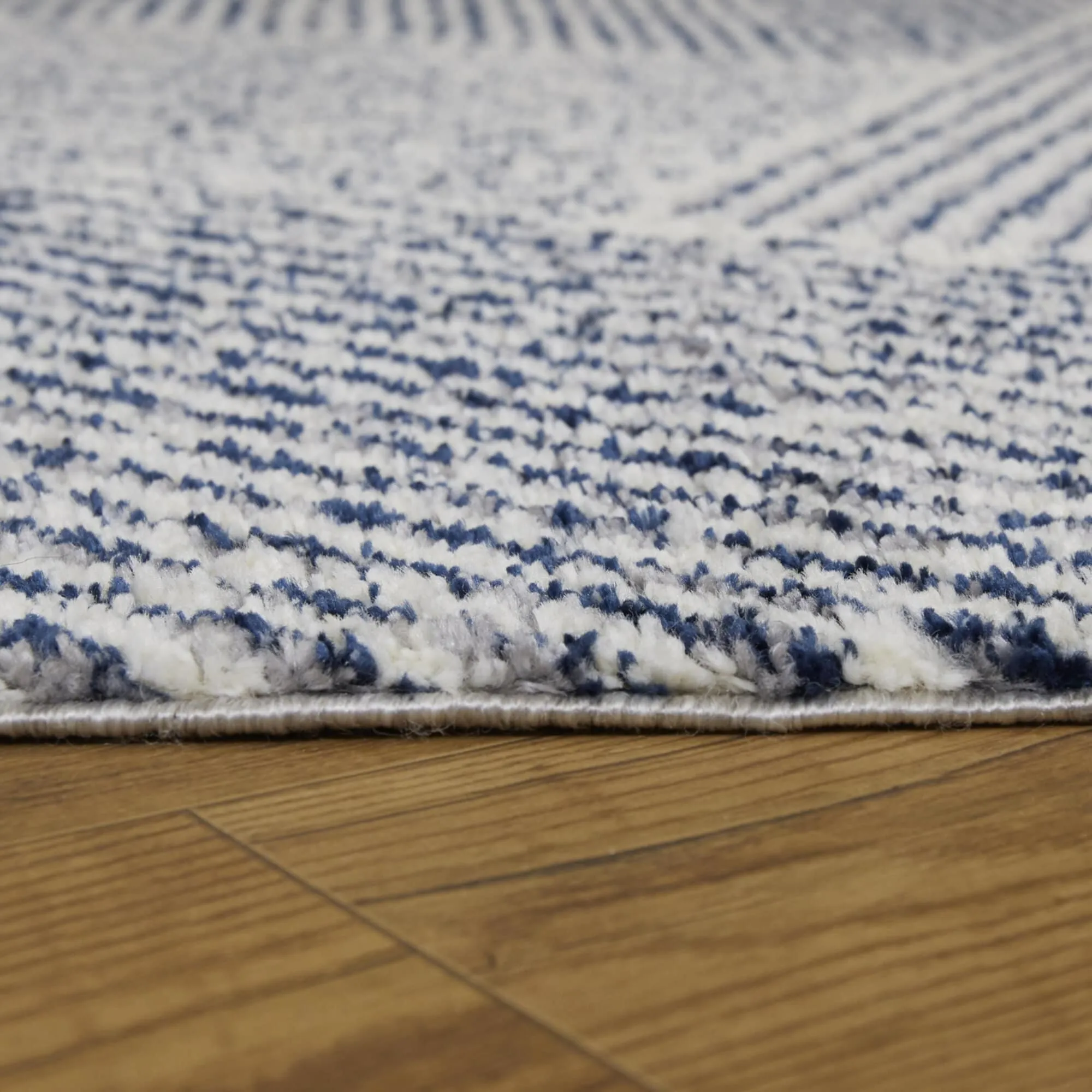 Larsen Modern Varied Stripes Area Rug