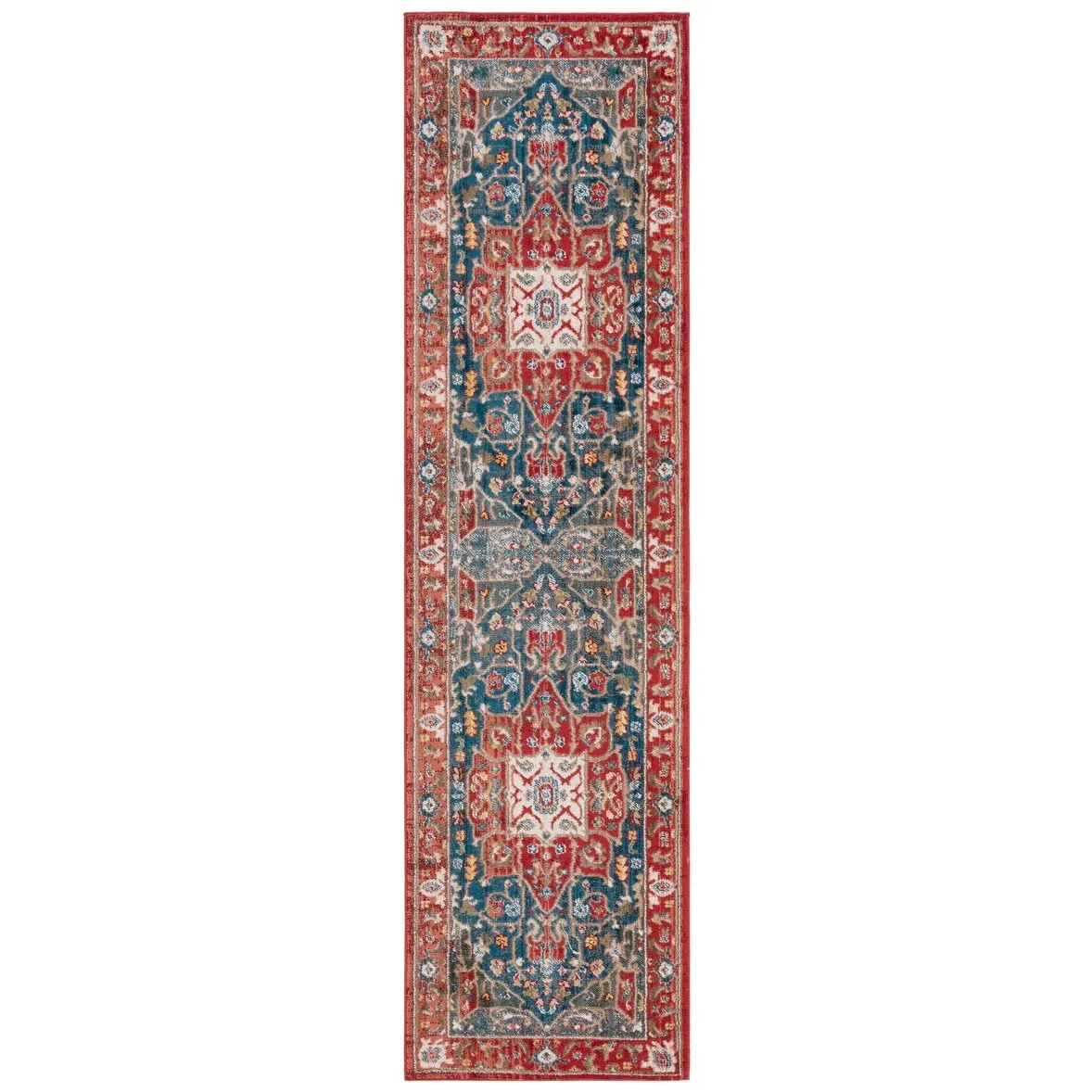 Lauren Ralph Lauren Camille Traditional Medallion Rug Fringe