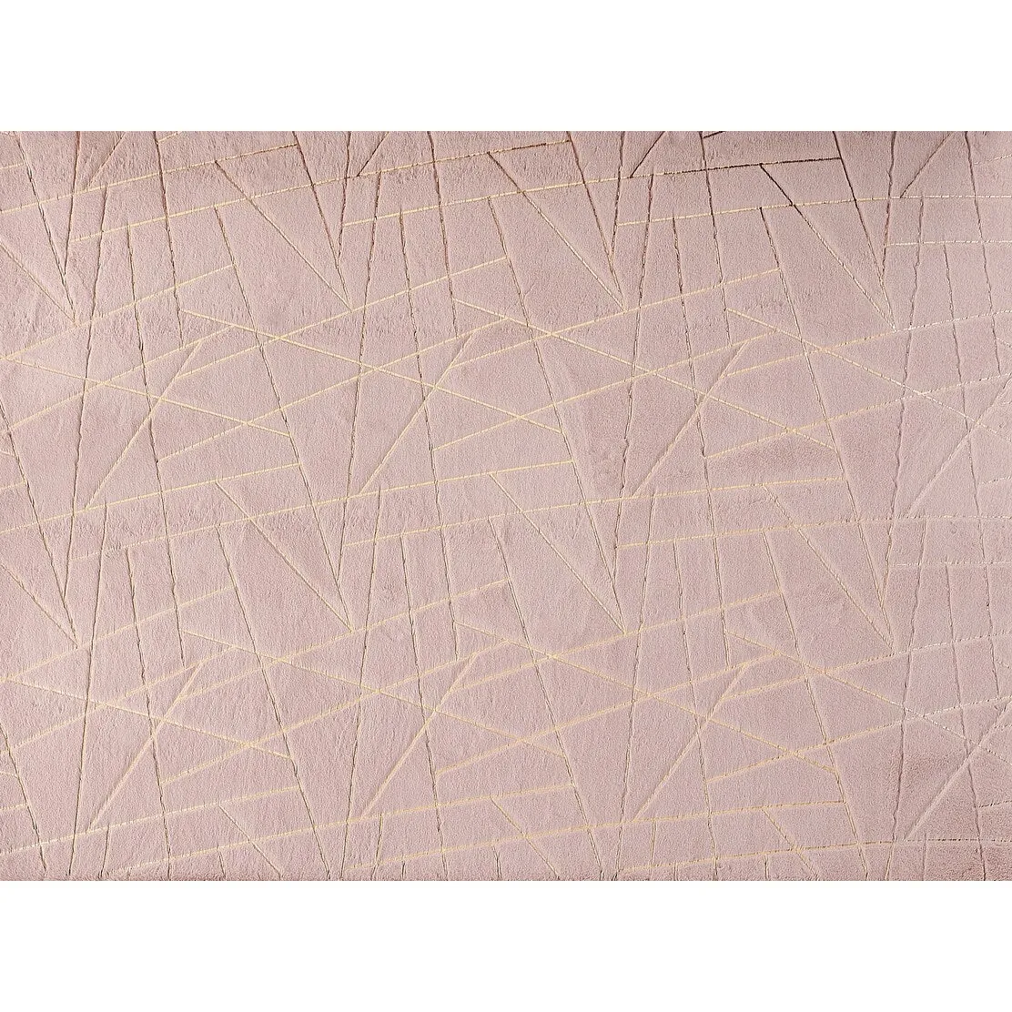 Lily Luxury Geometric Abstract Gilded Rectangular Area Rug