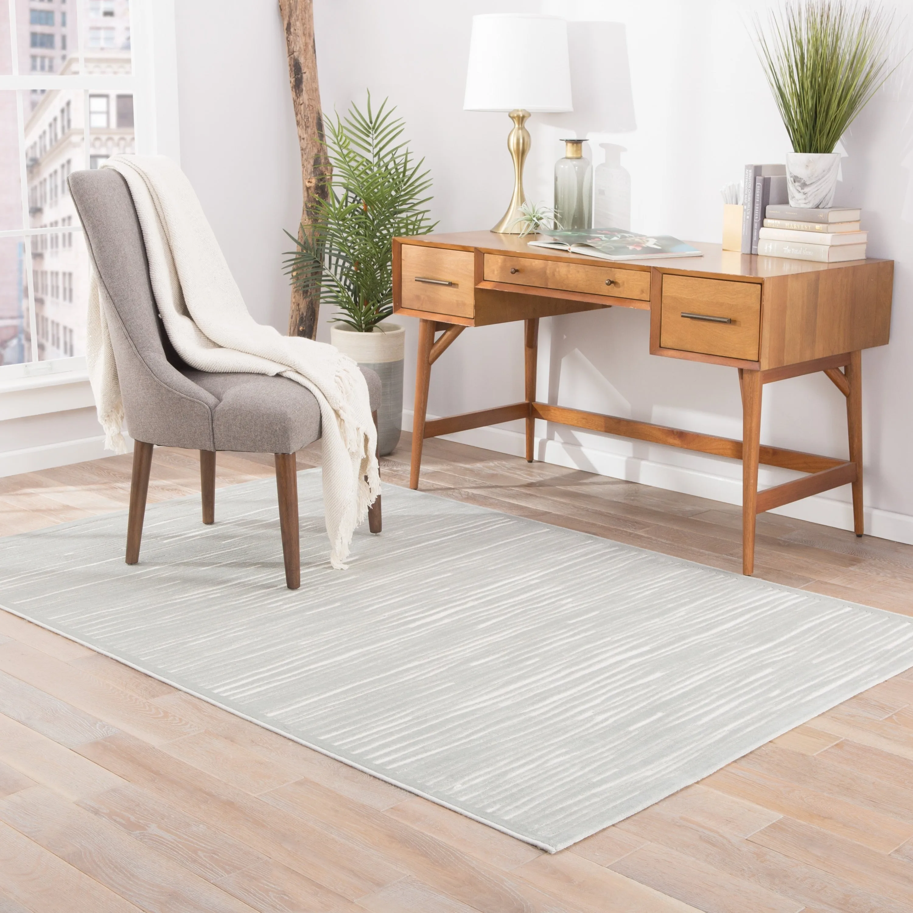 Linea Abstract Area Rug