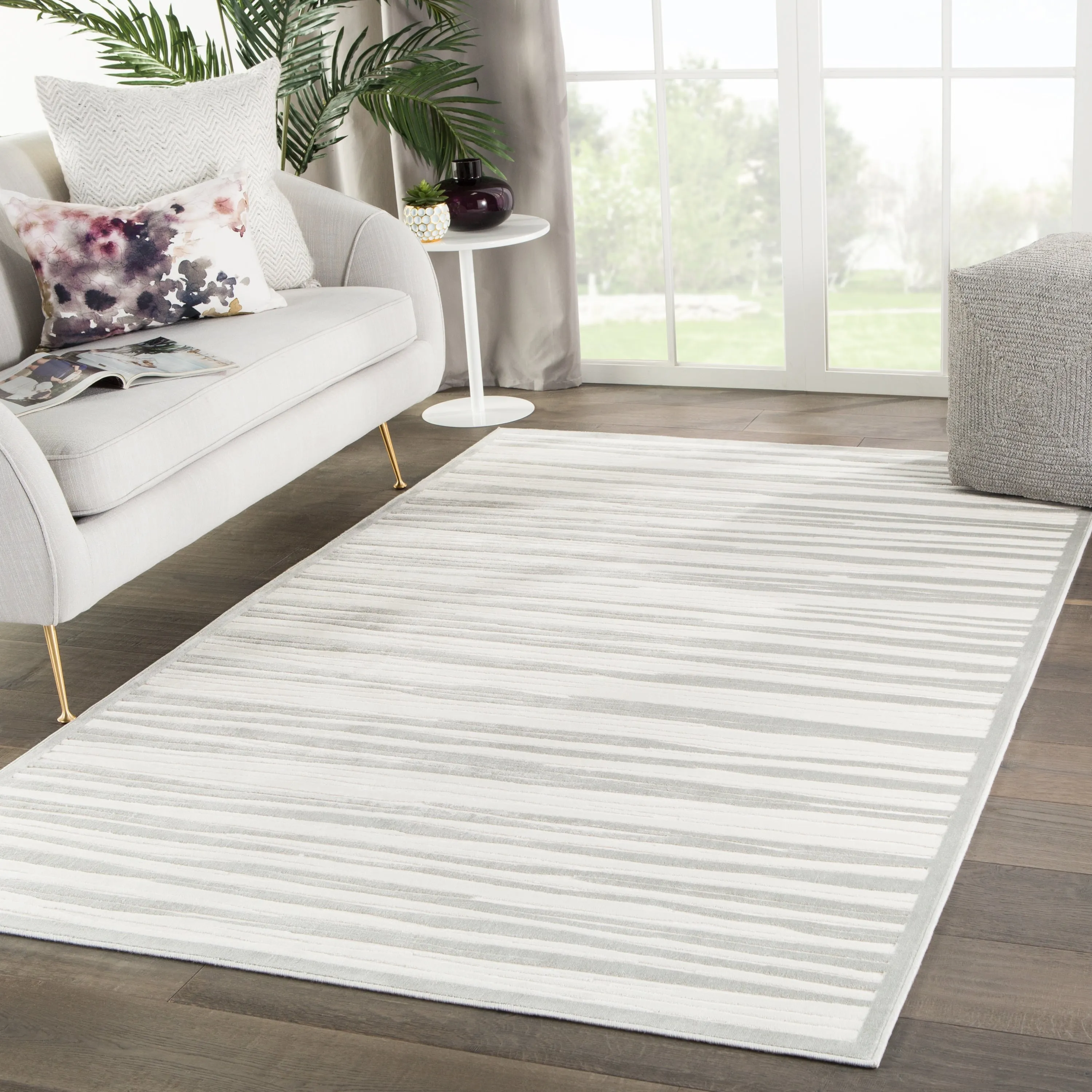 Linea Abstract Area Rug
