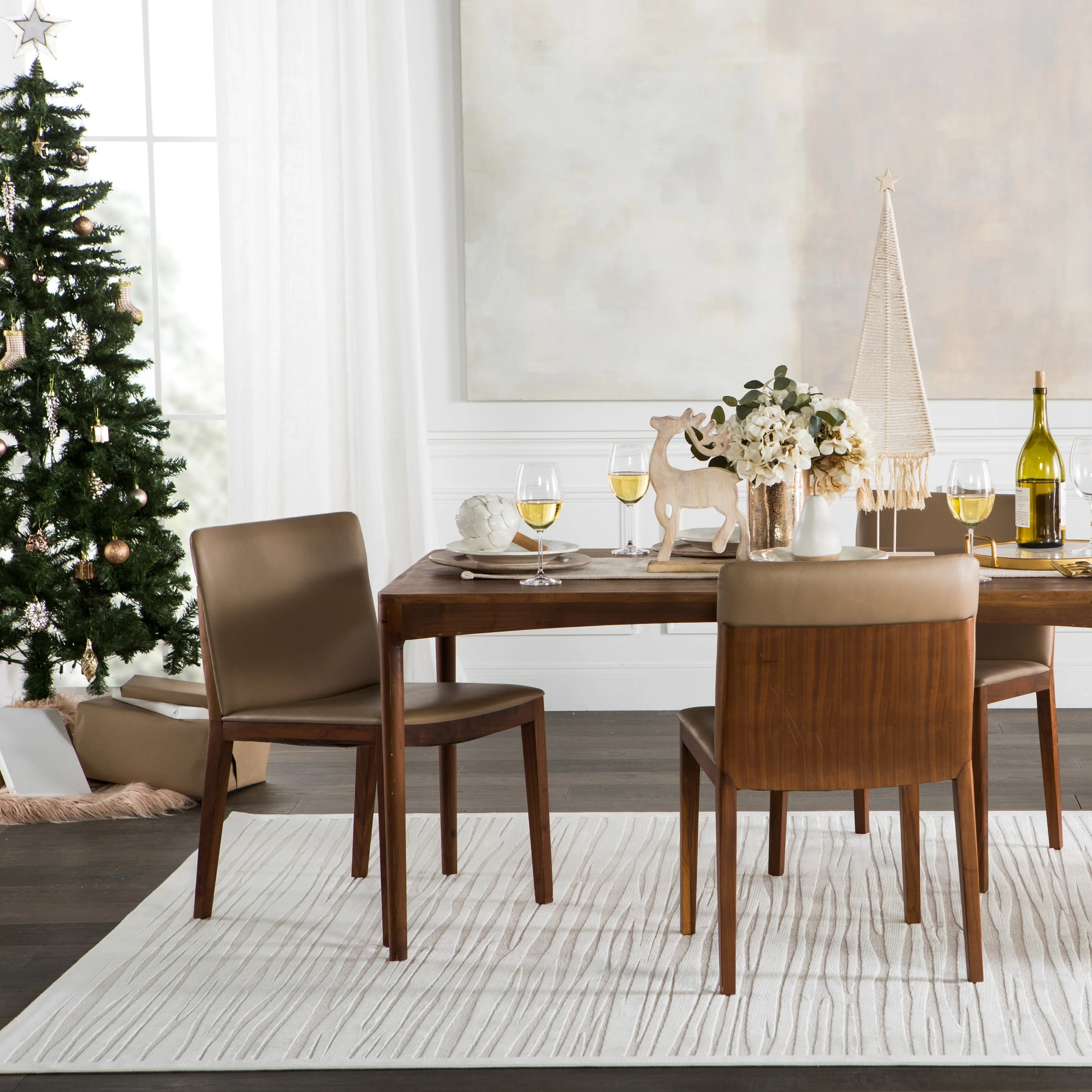 Linea Abstract Area Rug