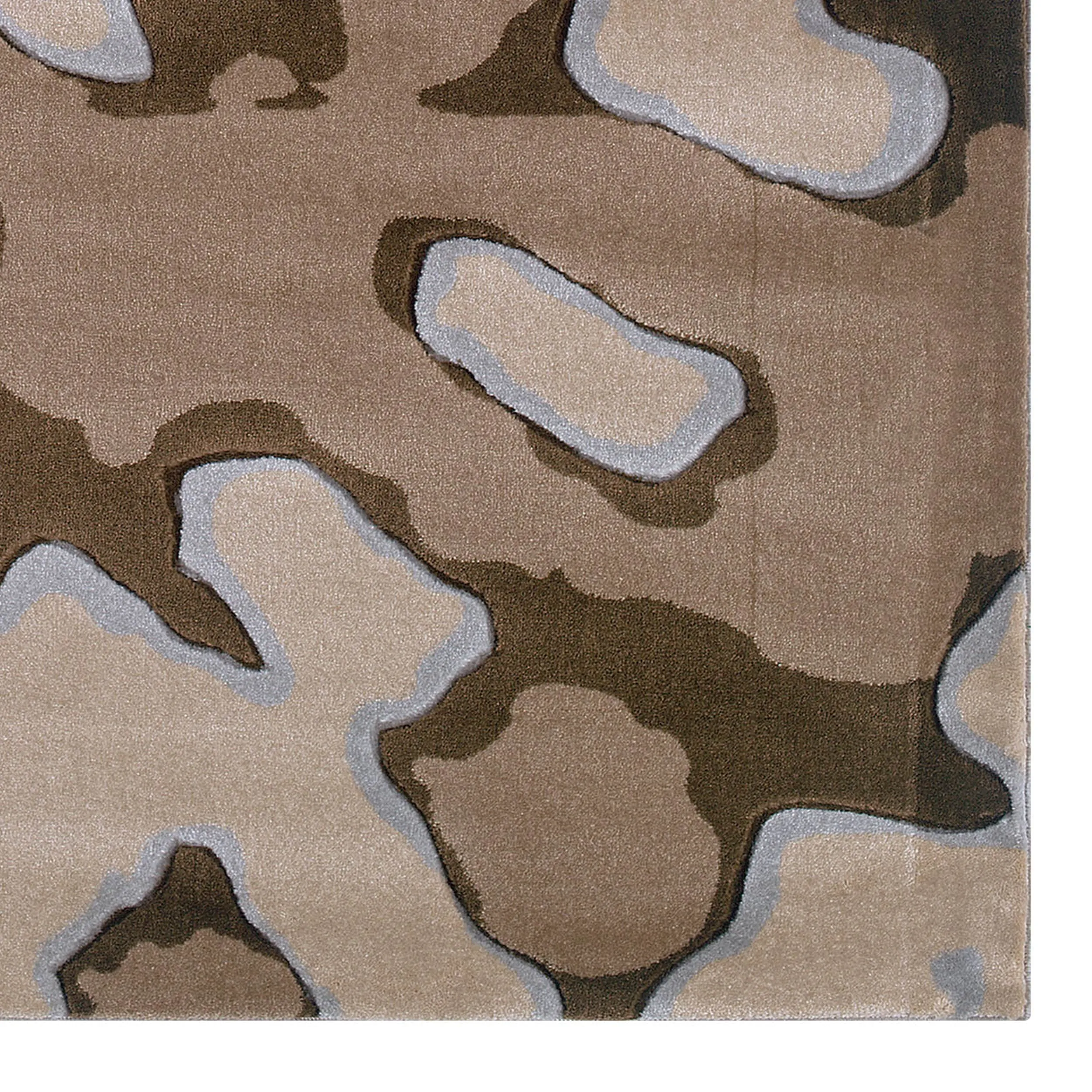 Linon Milan Abstract Beige Rug