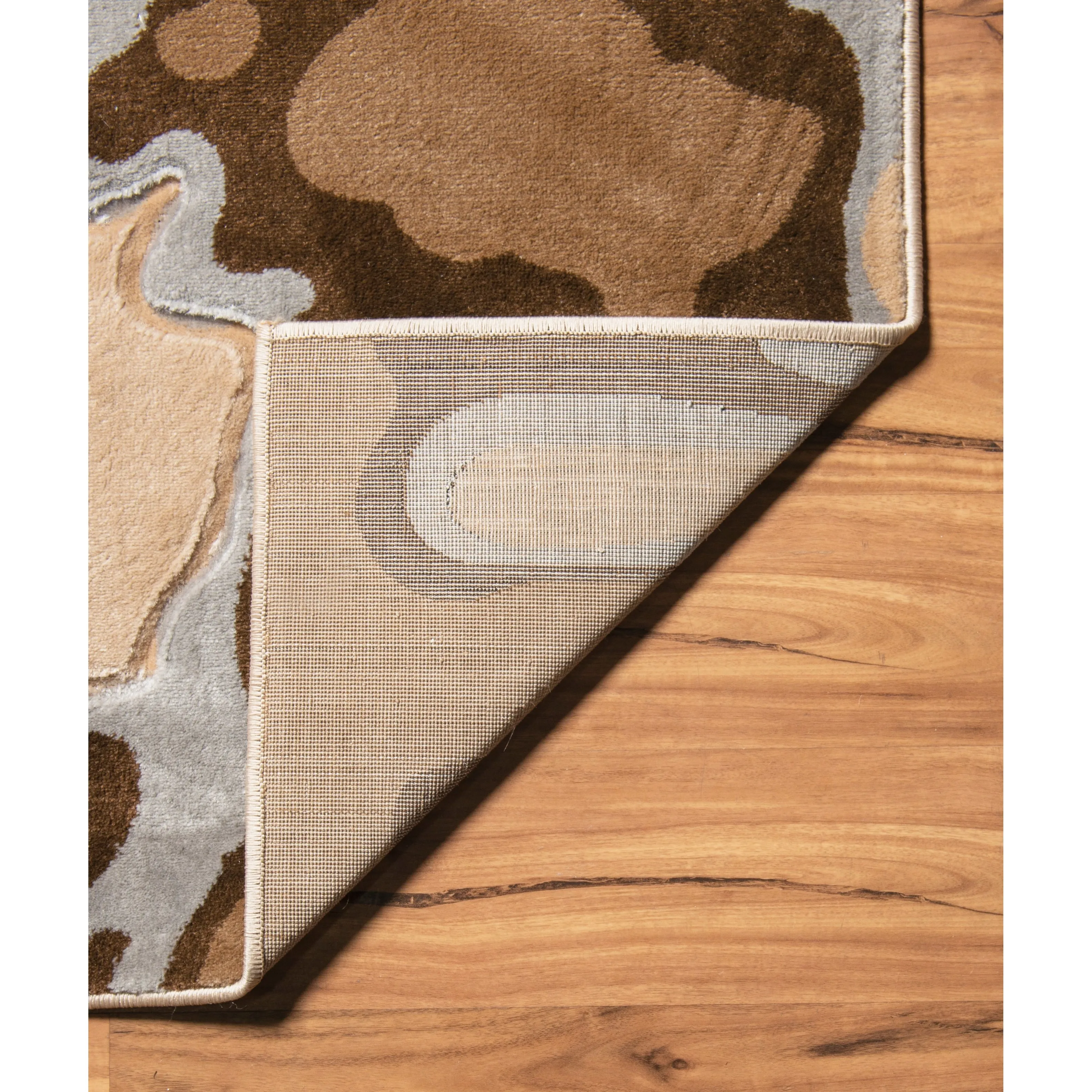 Linon Milan Abstract Beige Rug