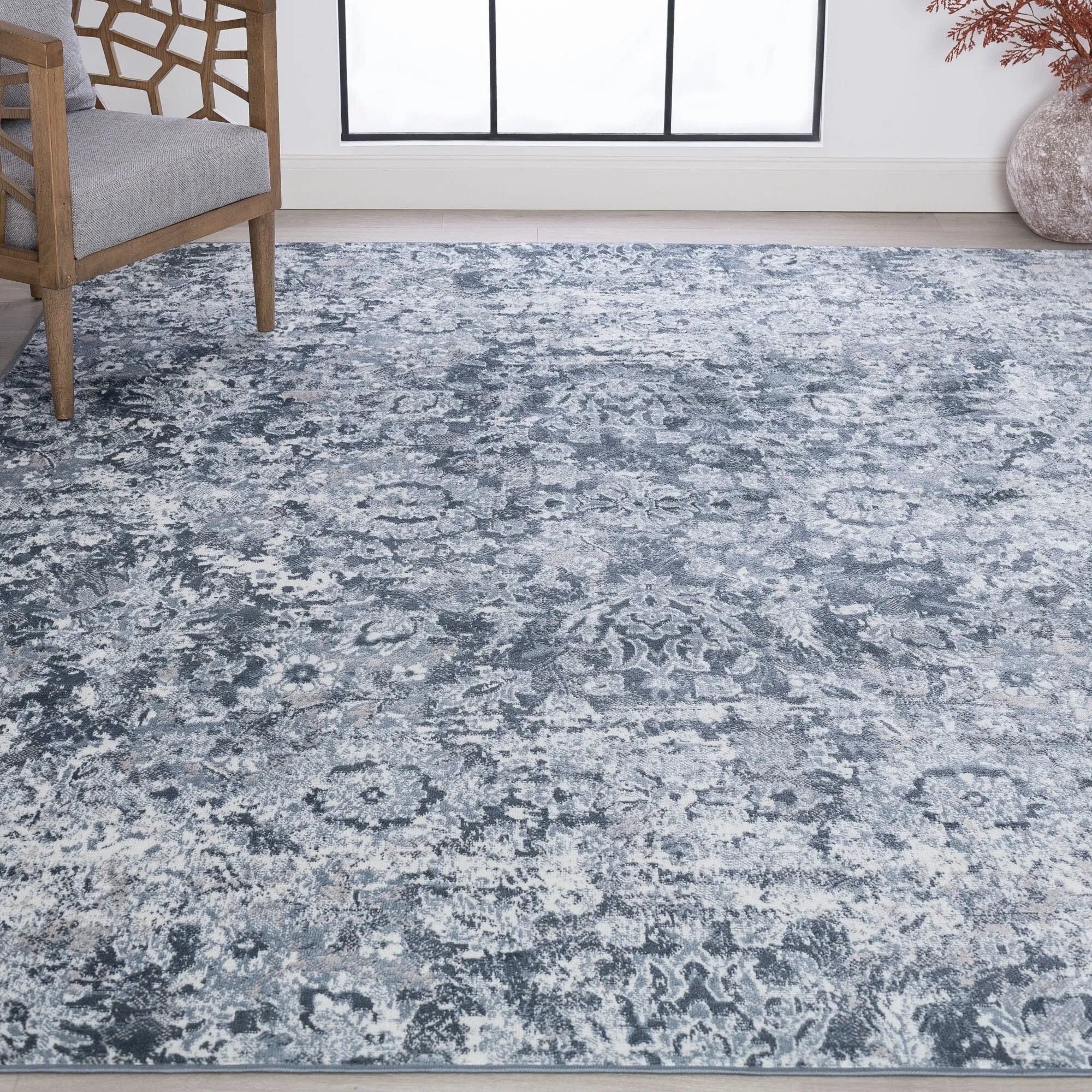 Linx French Country Floral Indoor Area Rug