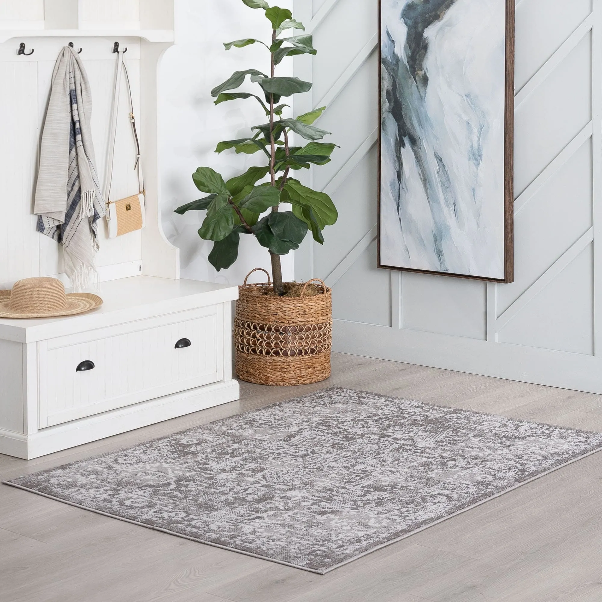 Linx French Country Medallion Indoor Area Rug
