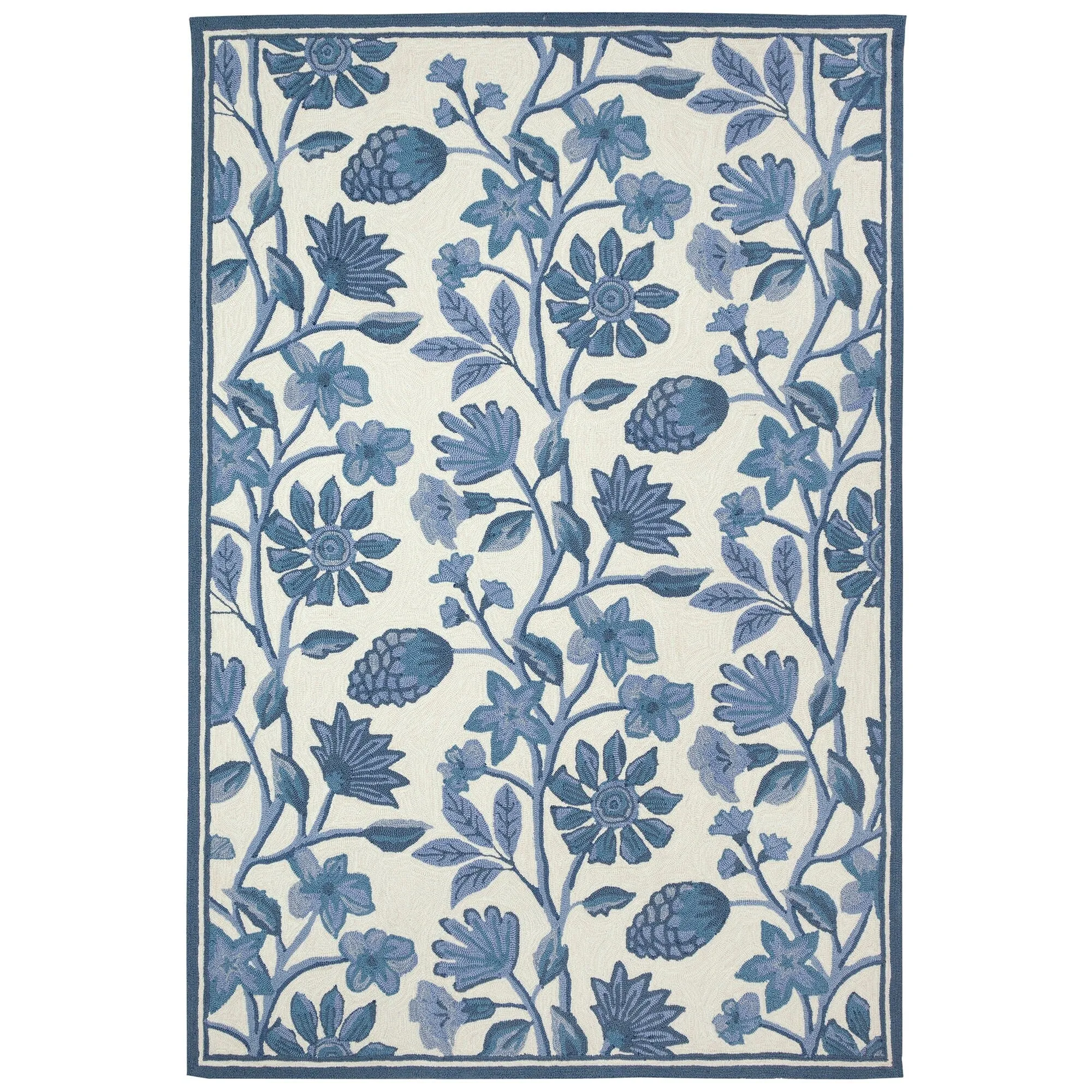Liora Manne Capri Floral Vine Indoor/Outdoor Rug
