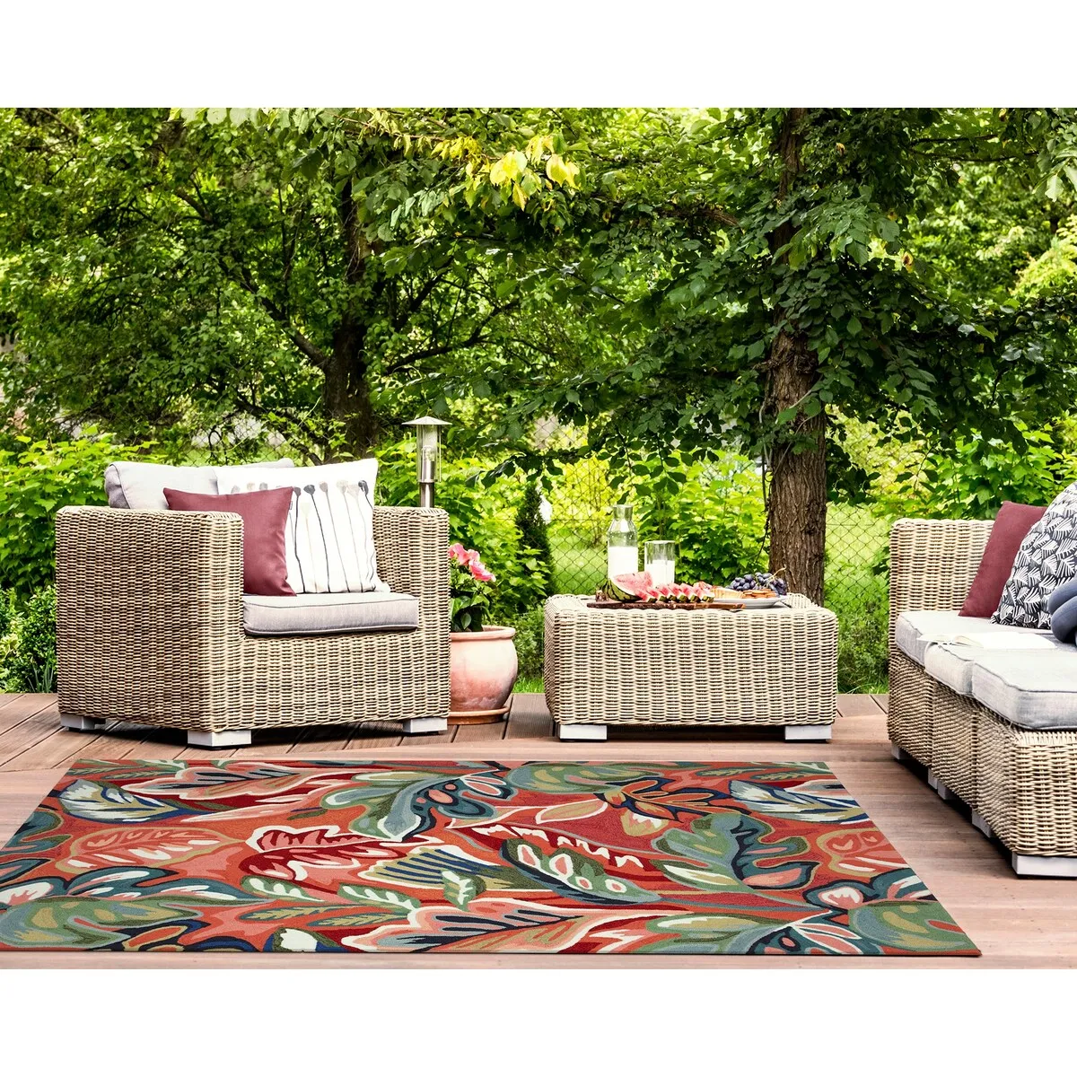 Liora Manne Capri On Holiday Indoor/Outdoor Rug