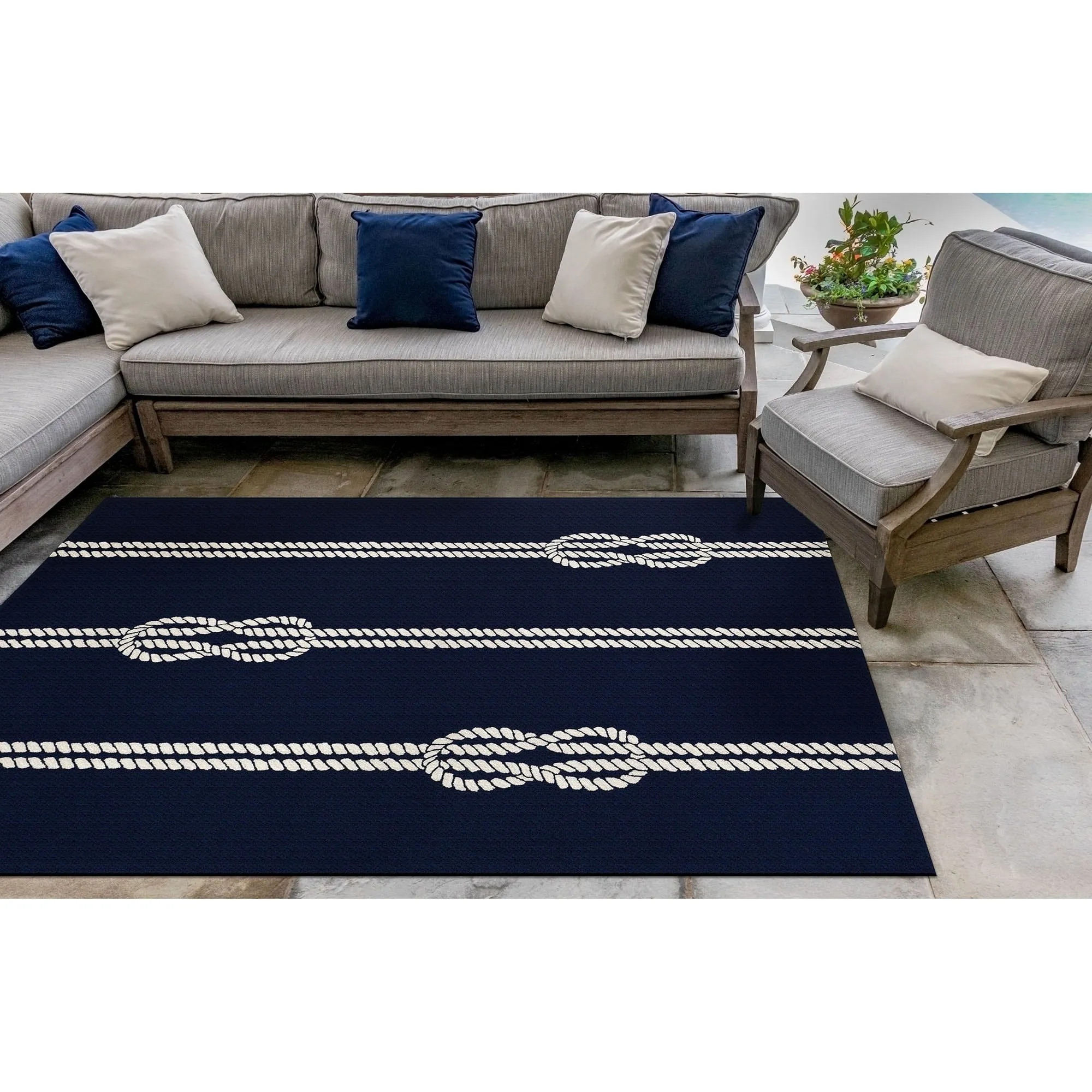 Liora Manne Capri Ropes Indoor/Outdoor Rug