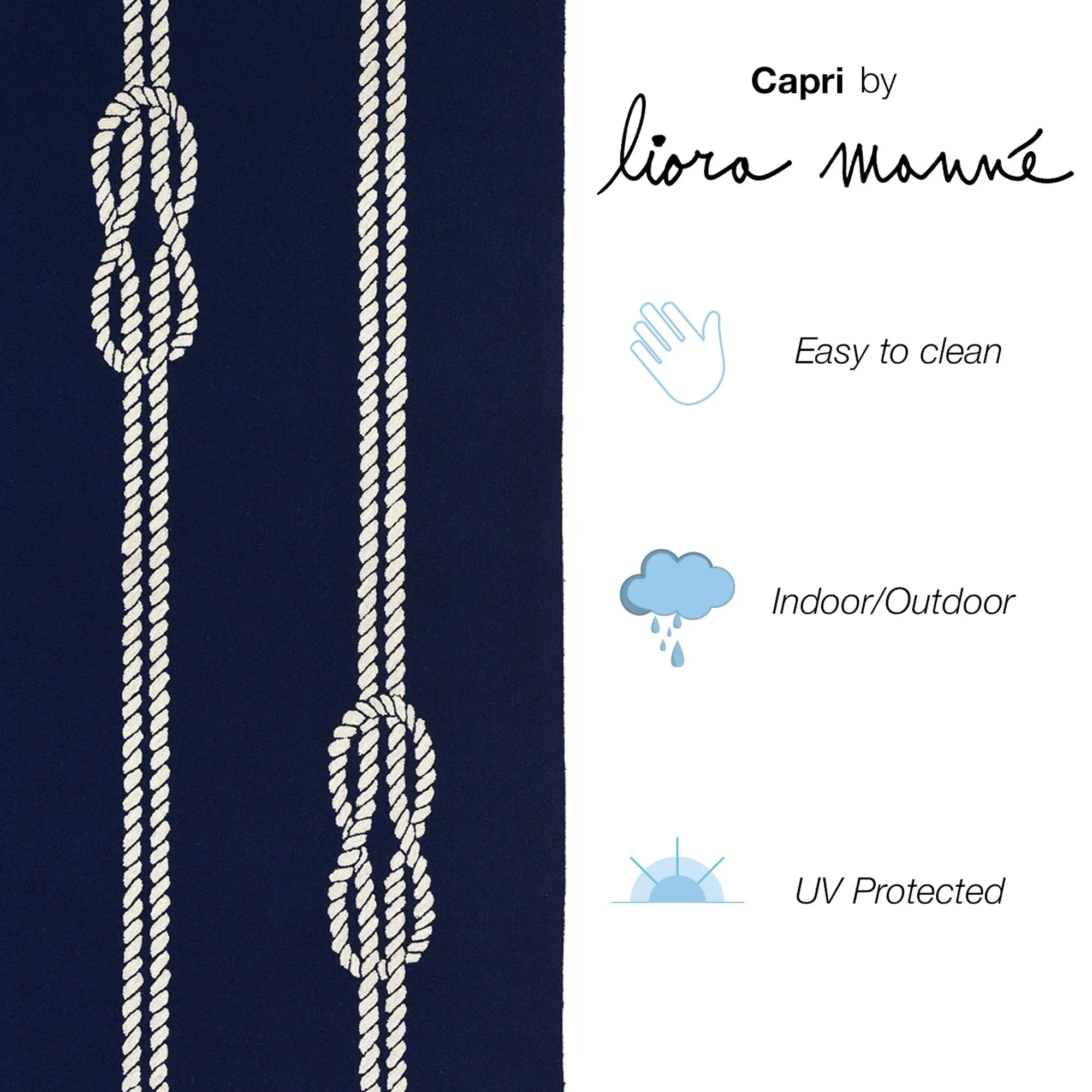 Liora Manne Capri Ropes Indoor/Outdoor Rug