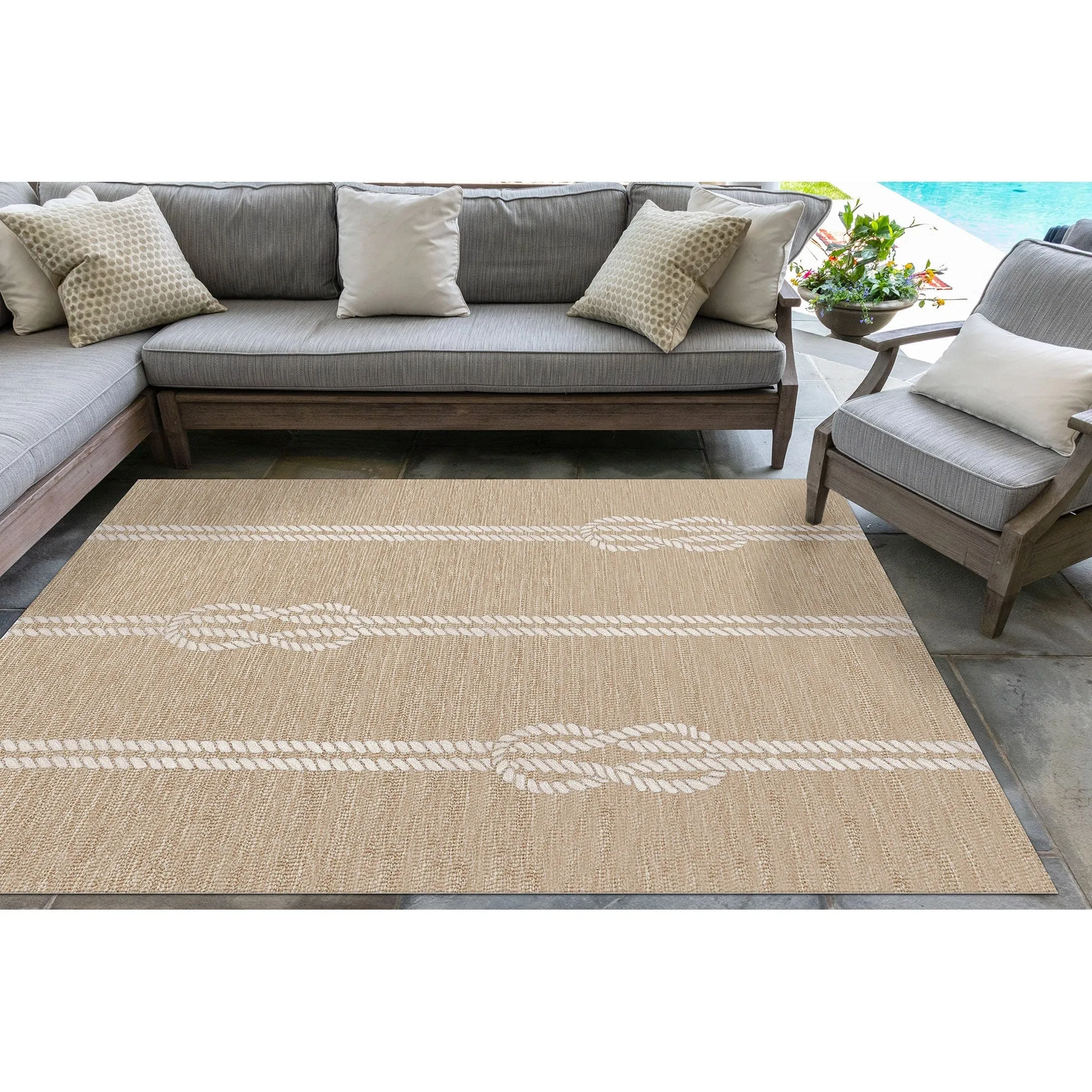 Liora Manne Capri Ropes Indoor/Outdoor Rug