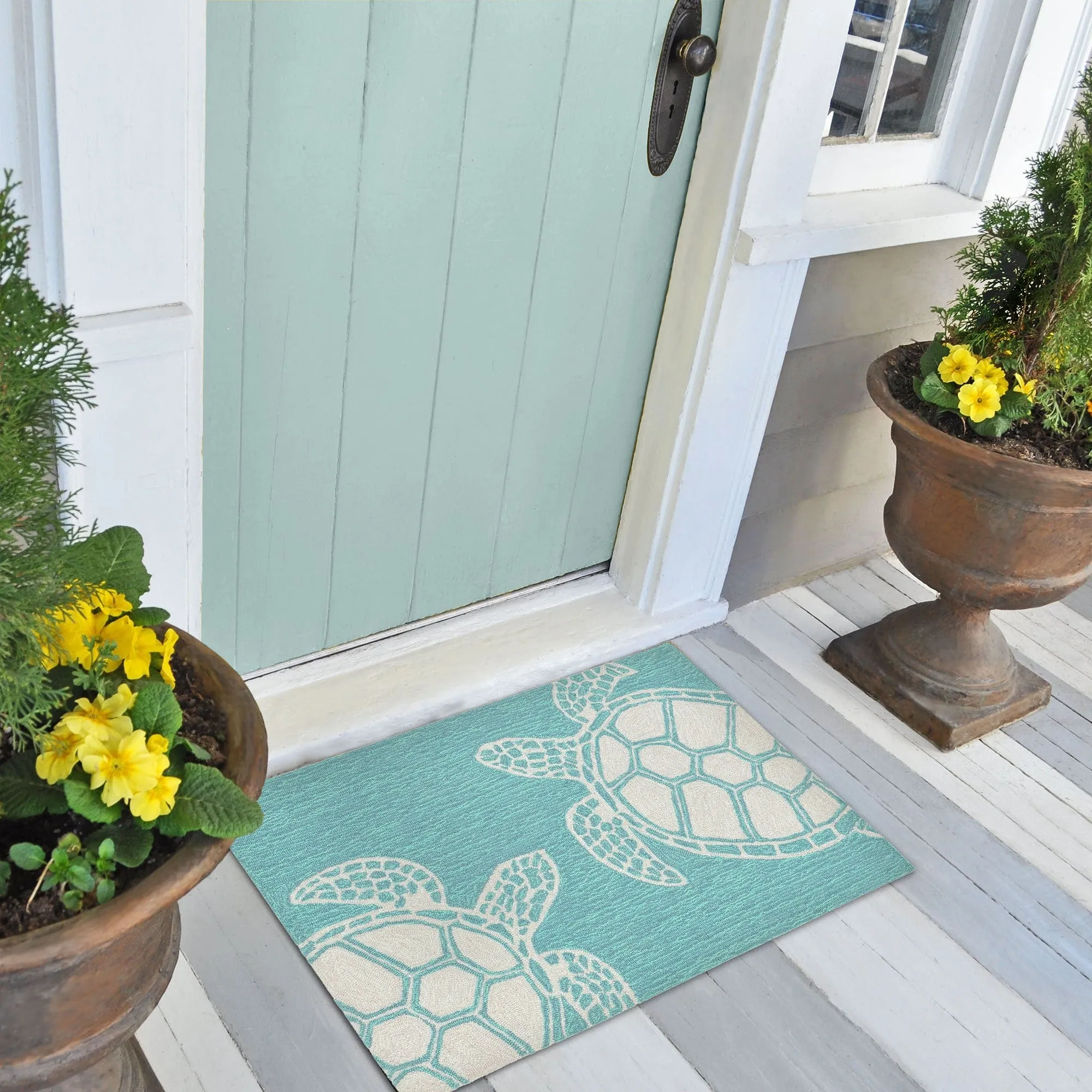 Liora Manne Capri Turtle Indoor/Outdoor Rug