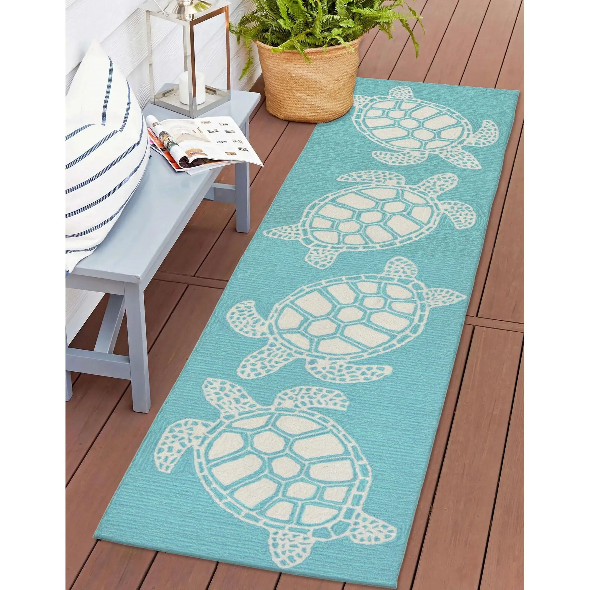 Liora Manne Capri Turtle Indoor/Outdoor Rug