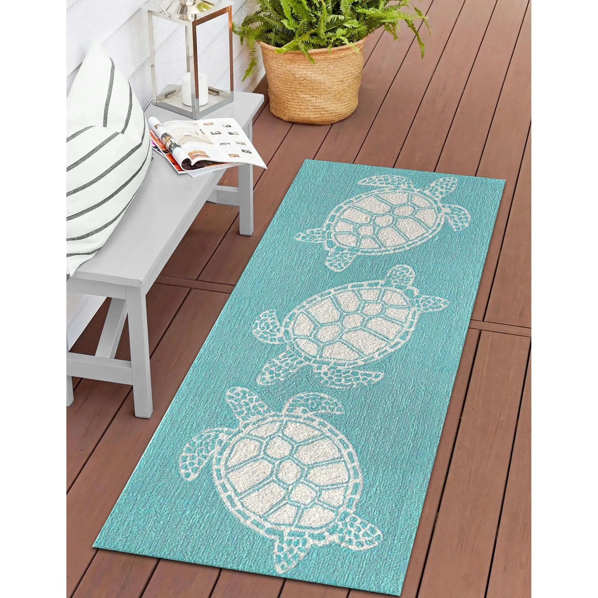 Liora Manne Capri Turtle Indoor/Outdoor Rug