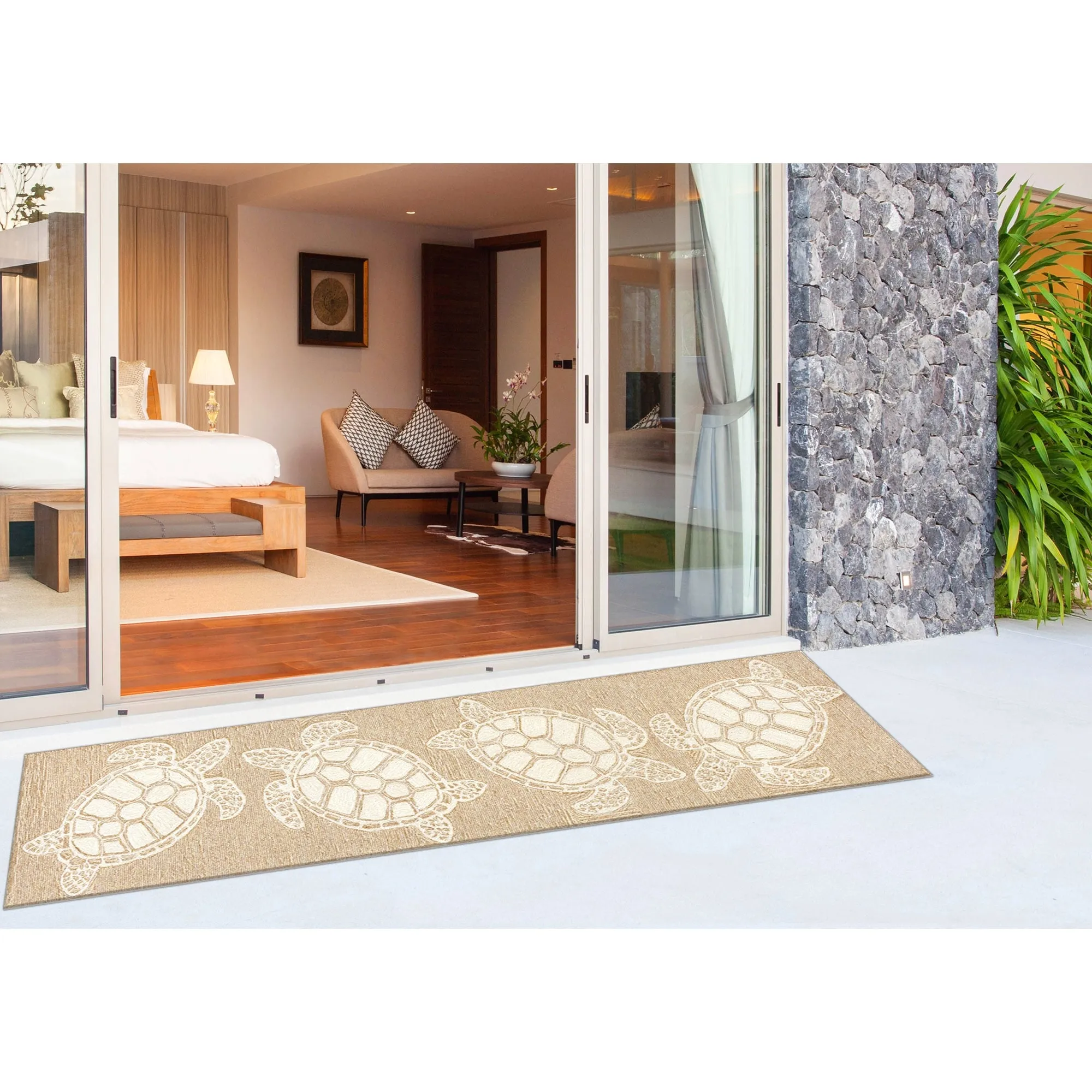 Liora Manne Capri Turtle Indoor/Outdoor Rug