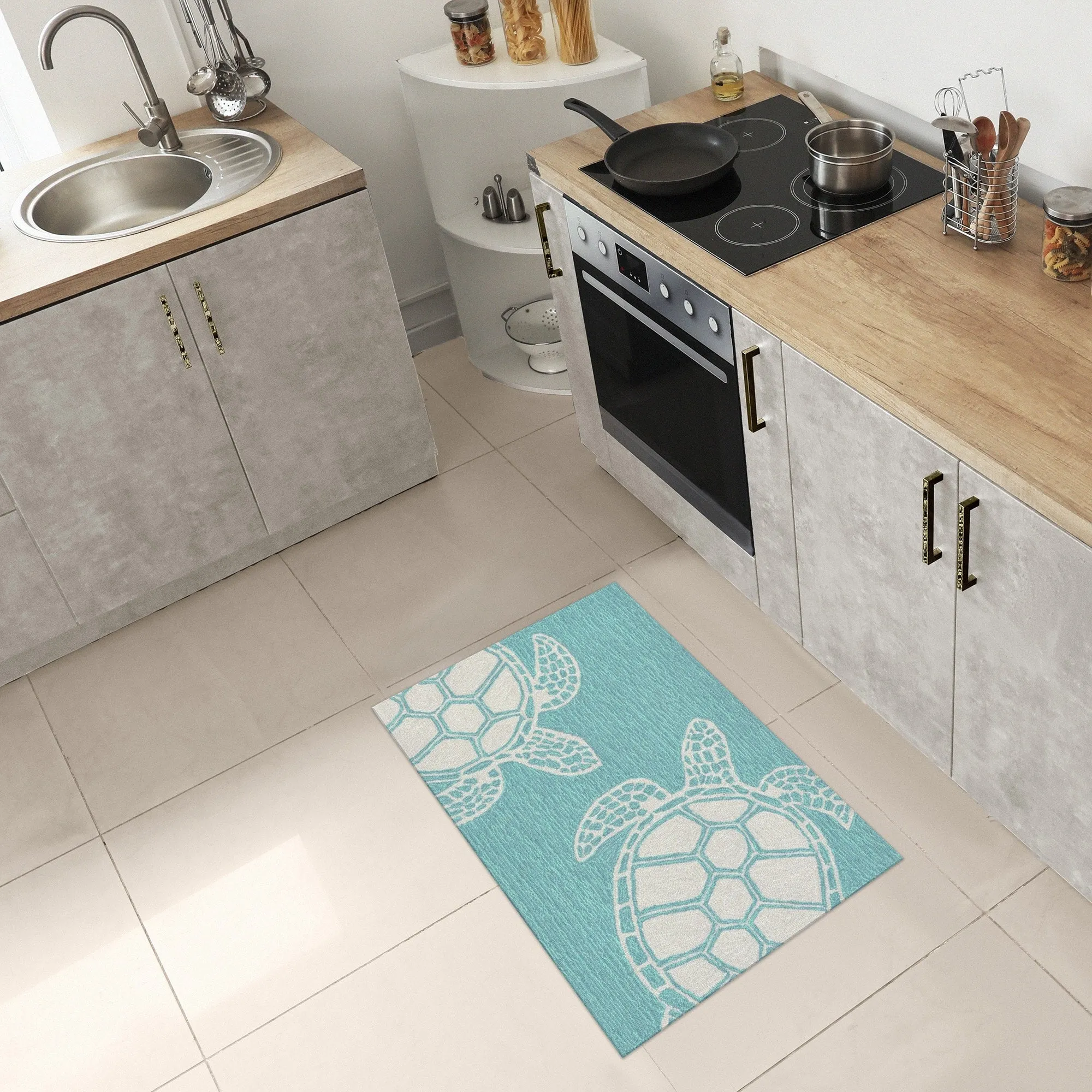 Liora Manne Capri Turtle Indoor/Outdoor Rug