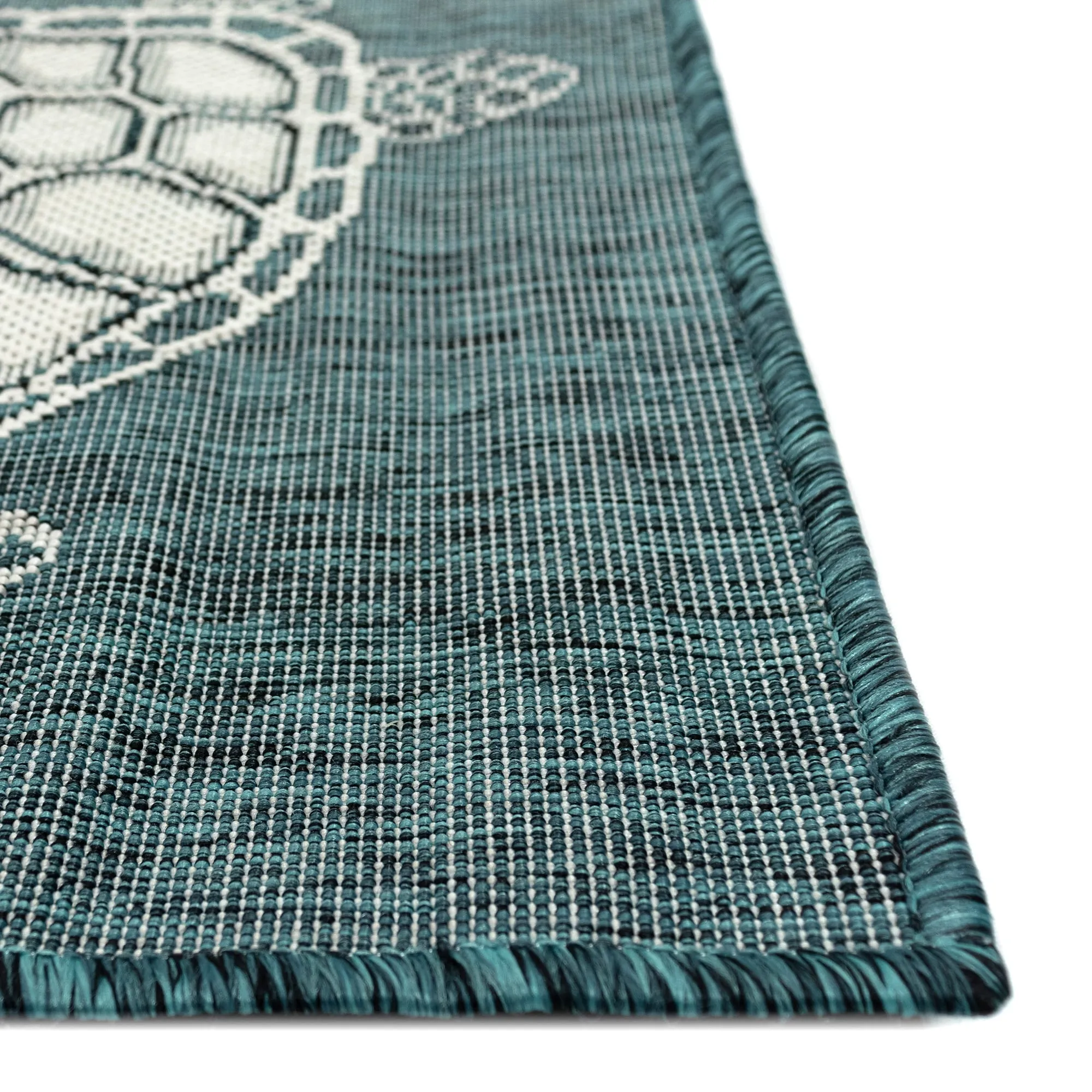 Liora Manne Carmel Collection Sea Turtles Indoor/ Outdoor Area Rug