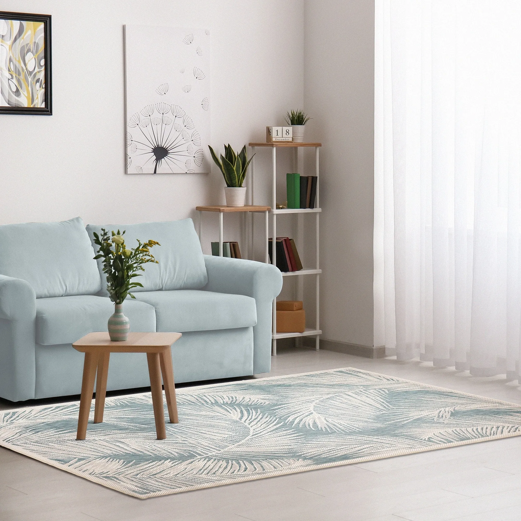 Liora Manne Carmel Fronds Indoor/Outdoor Rug