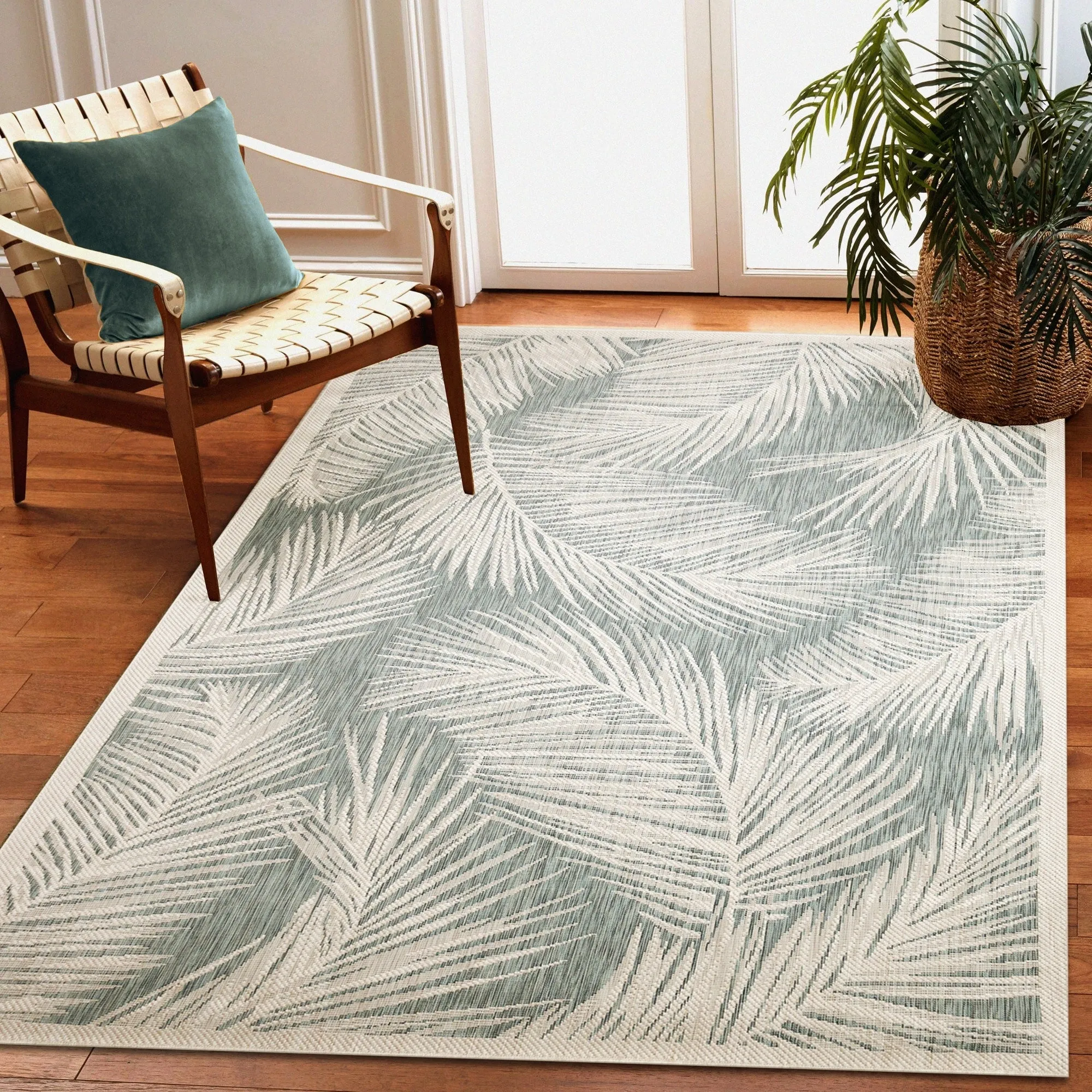 Liora Manne Carmel Fronds Indoor/Outdoor Rug