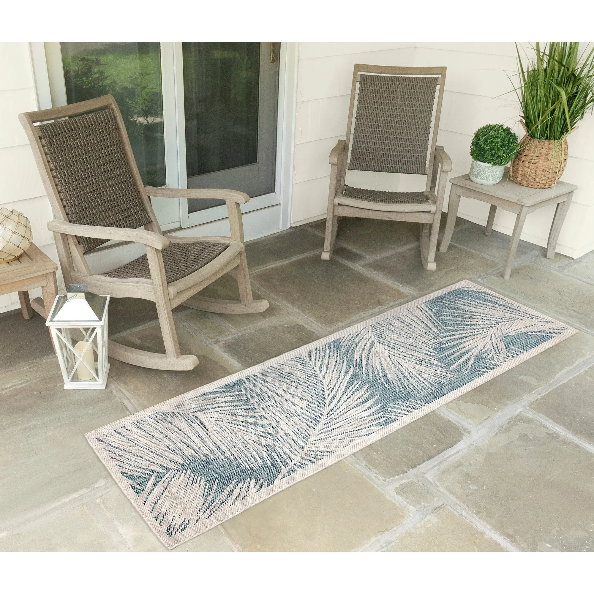 Liora Manne Carmel Fronds Indoor/Outdoor Rug