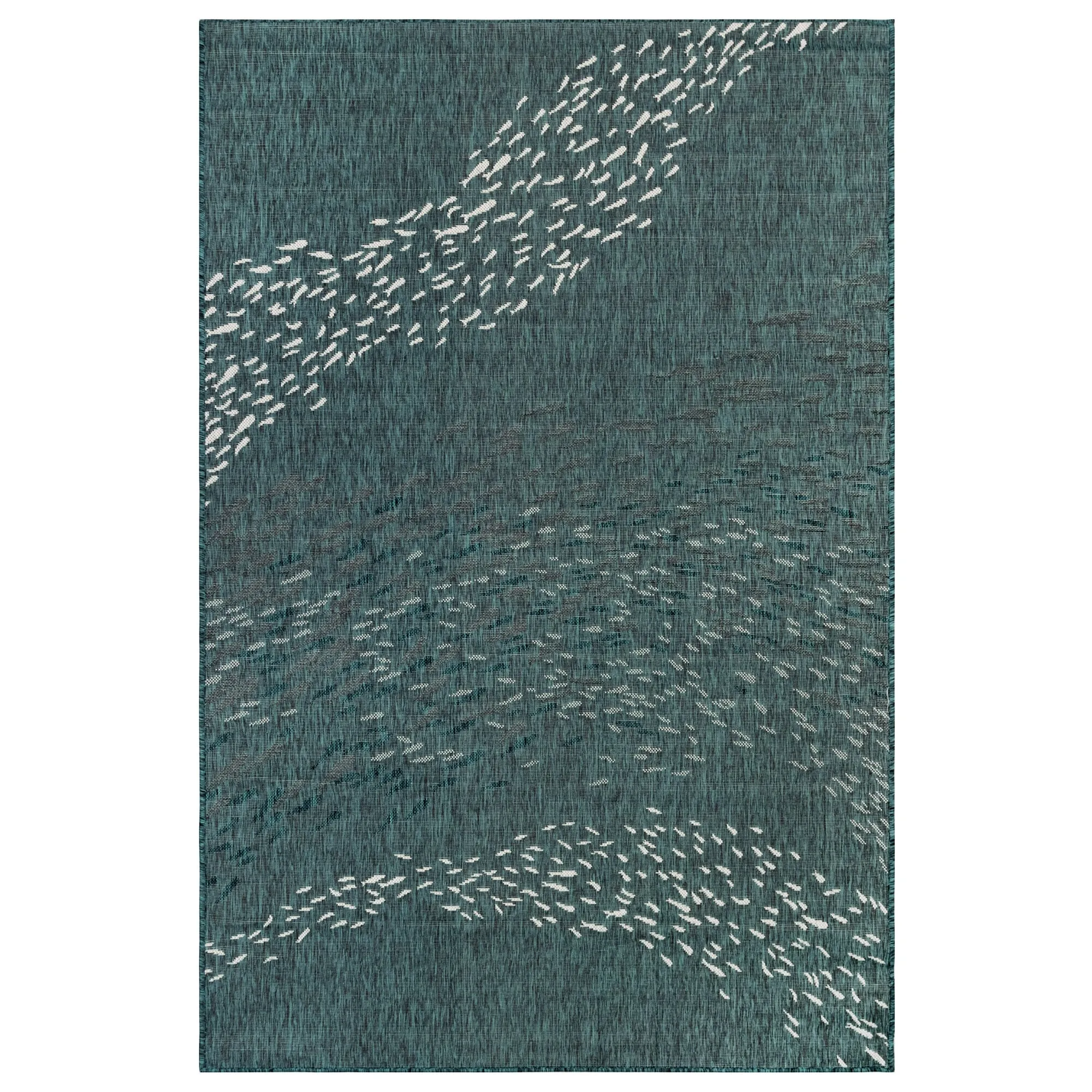 Liora Manne Carmel School Of Fish Indoor/Outdoor Area Rug