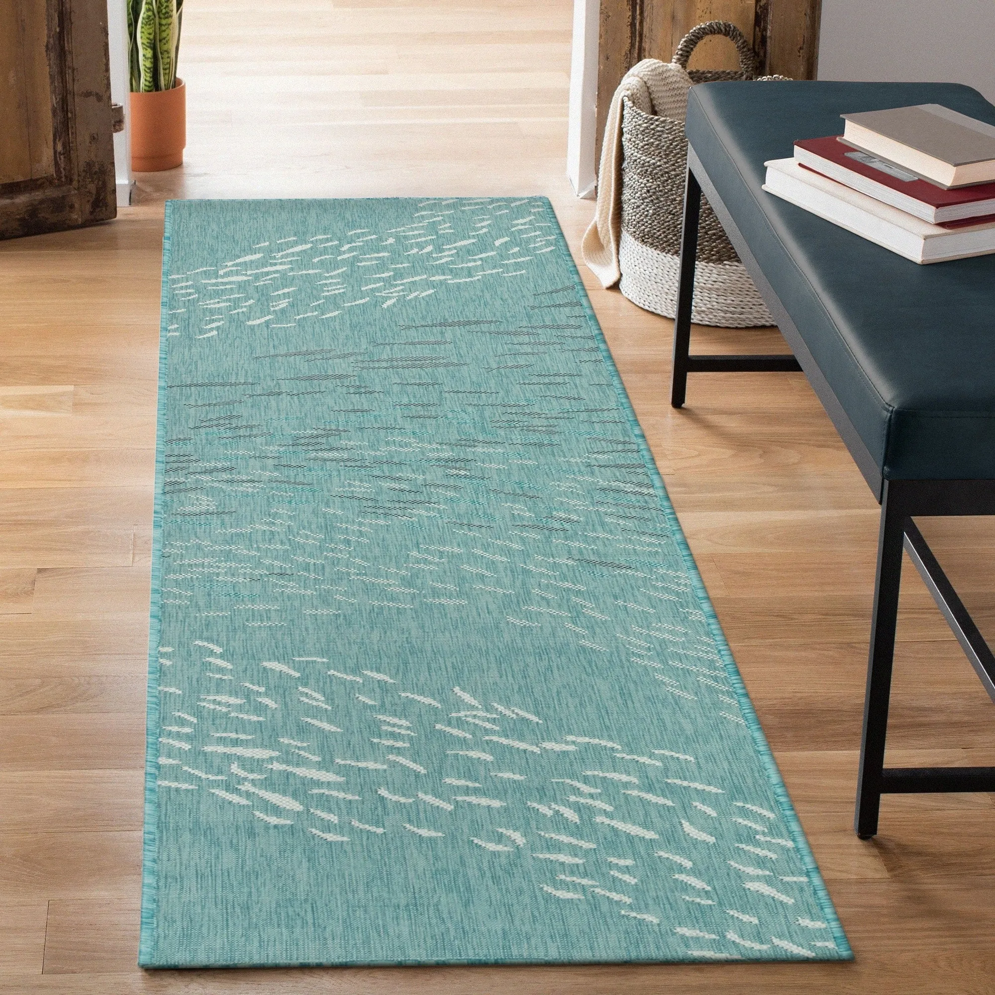 Liora Manne Carmel School Of Fish Indoor/Outdoor Area Rug