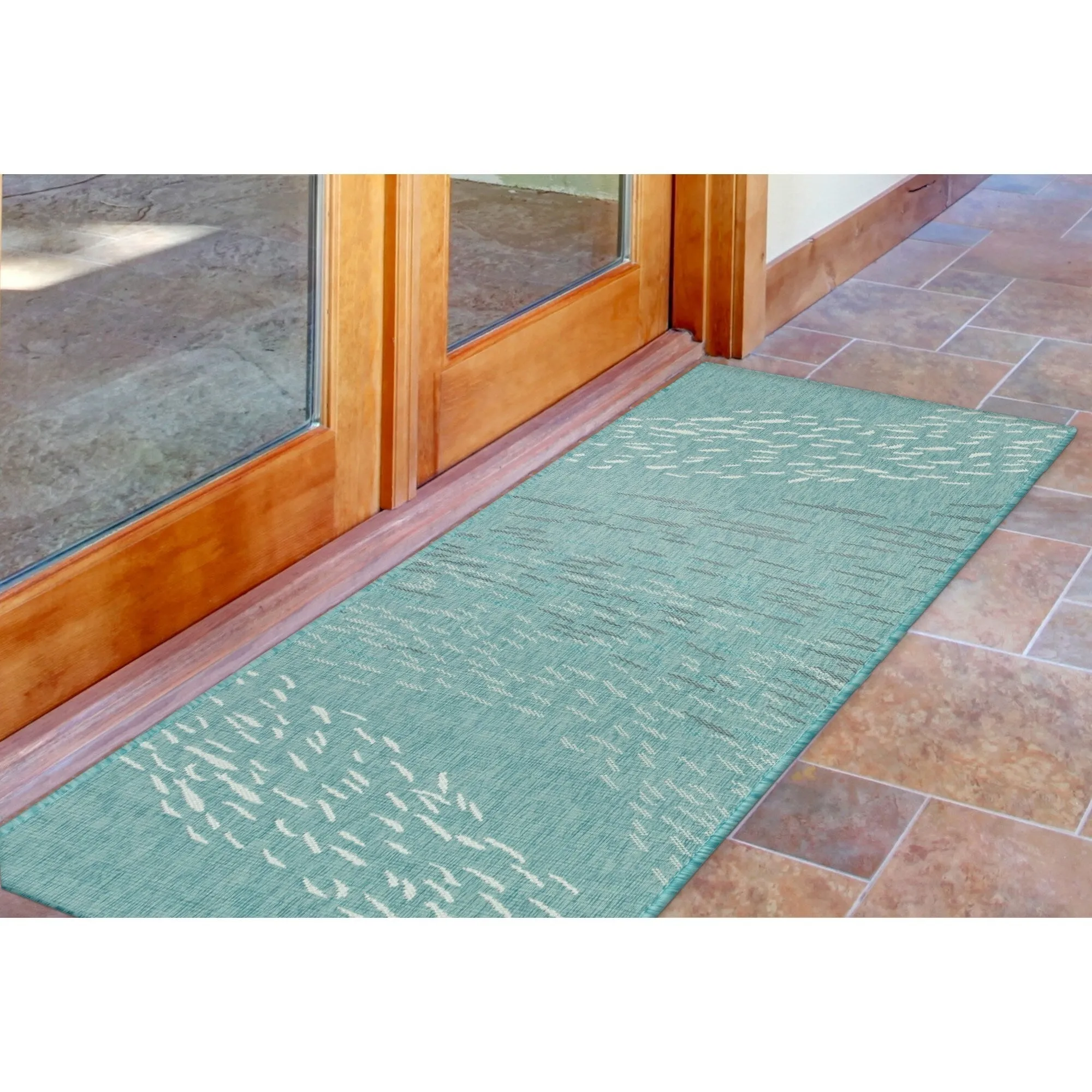 Liora Manne Carmel School Of Fish Indoor/Outdoor Area Rug