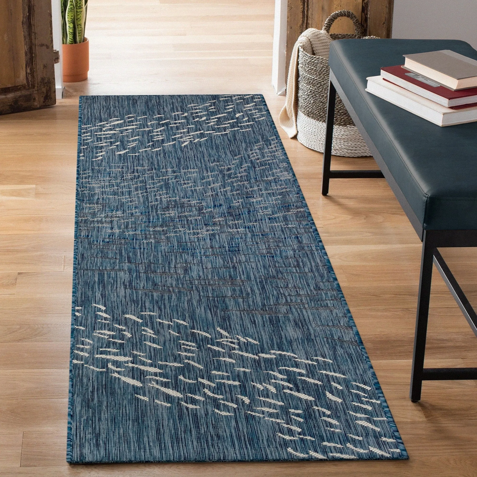 Liora Manne Carmel School Of Fish Indoor/Outdoor Area Rug