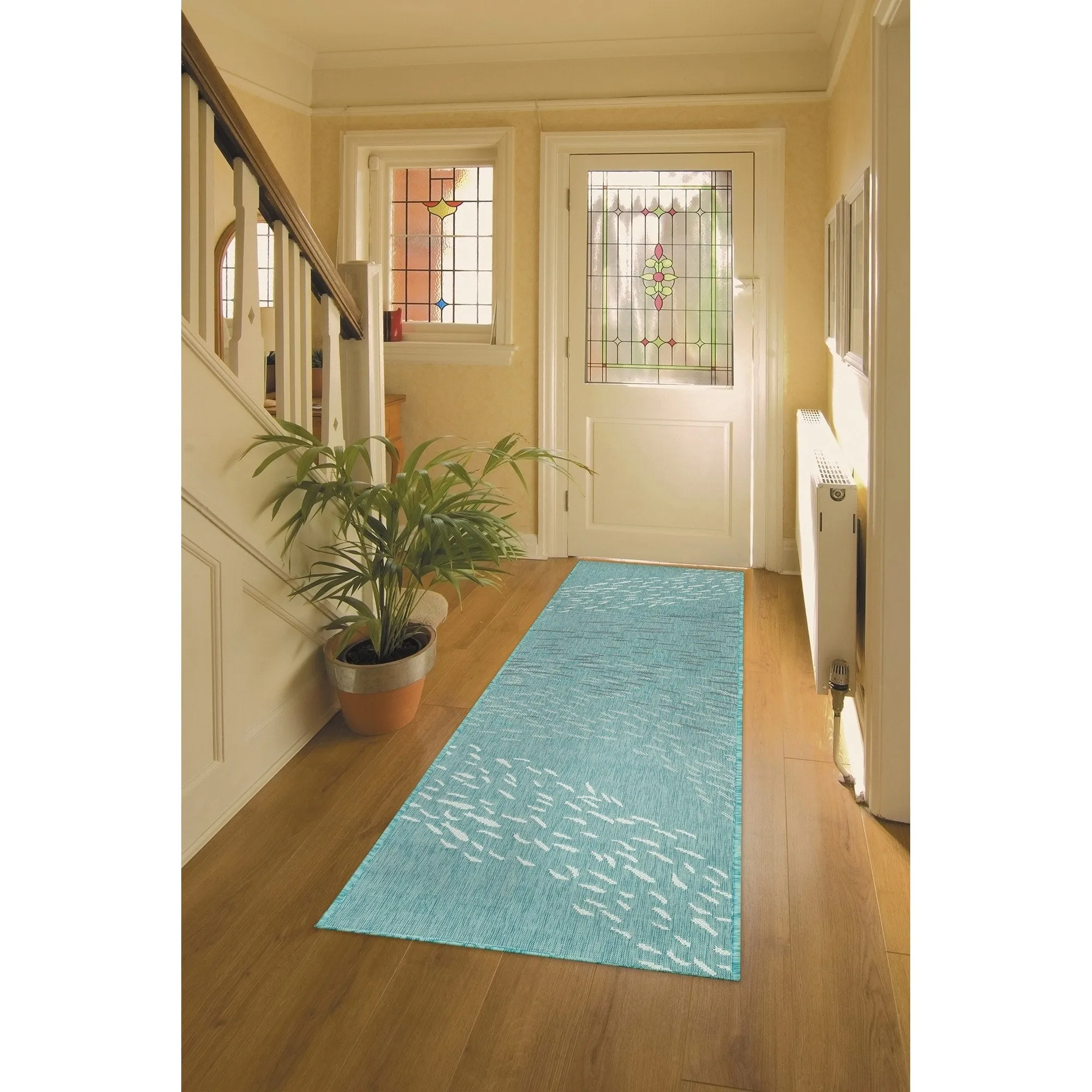 Liora Manne Carmel School Of Fish Indoor/Outdoor Area Rug