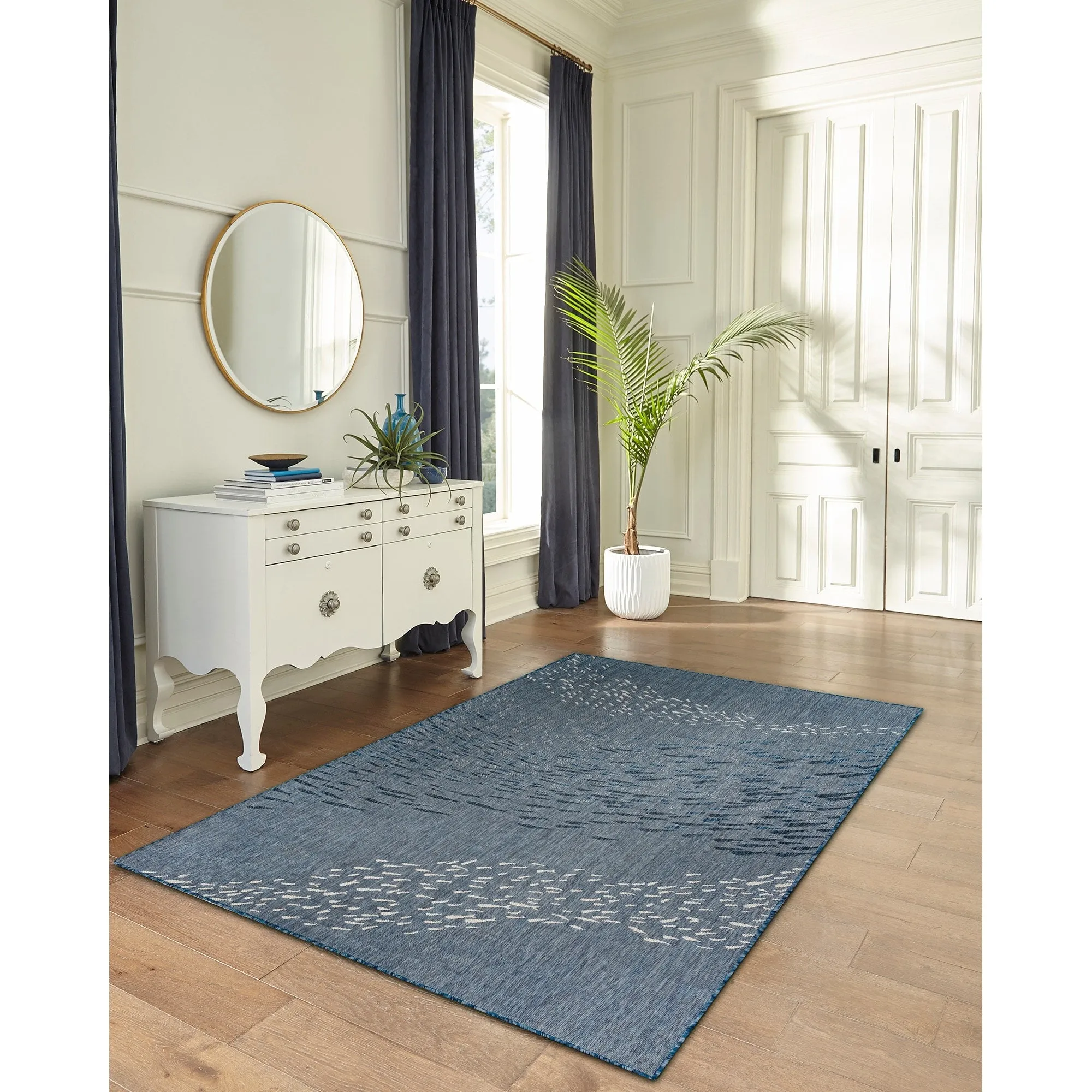 Liora Manne Carmel School Of Fish Indoor/Outdoor Area Rug