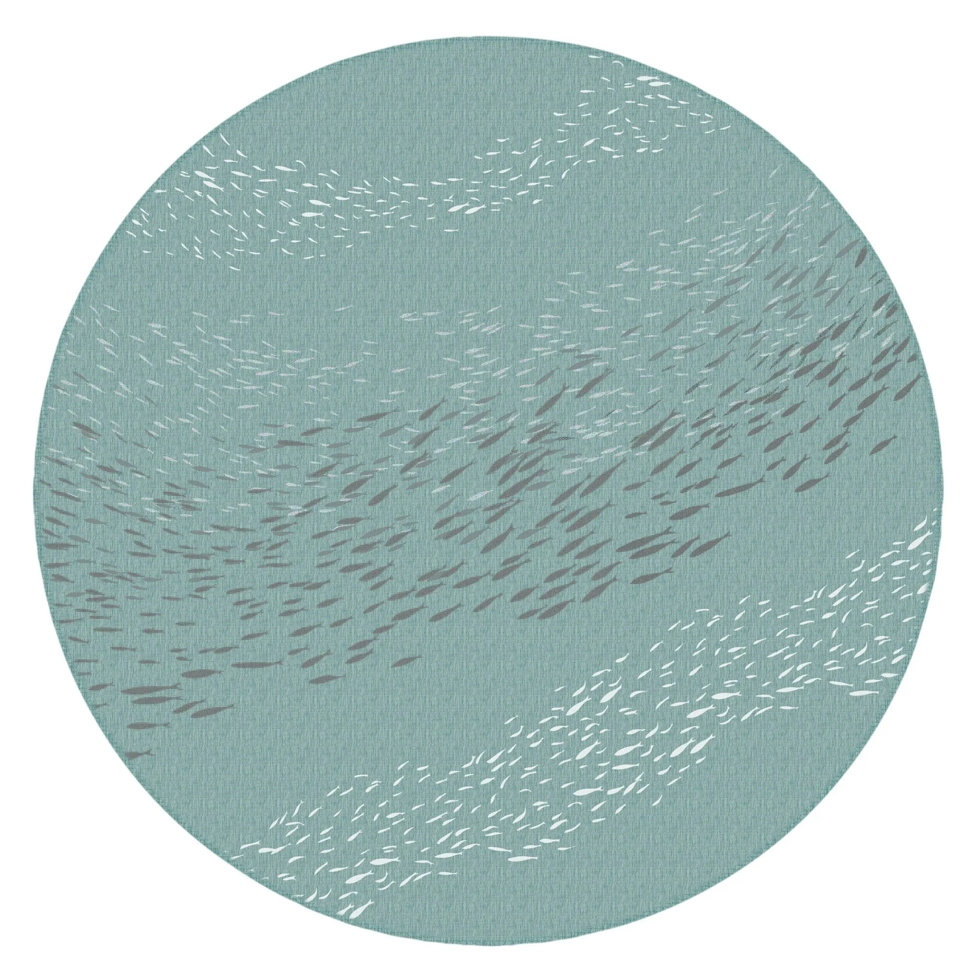 Liora Manne Carmel School Of Fish Indoor/Outdoor Area Rug