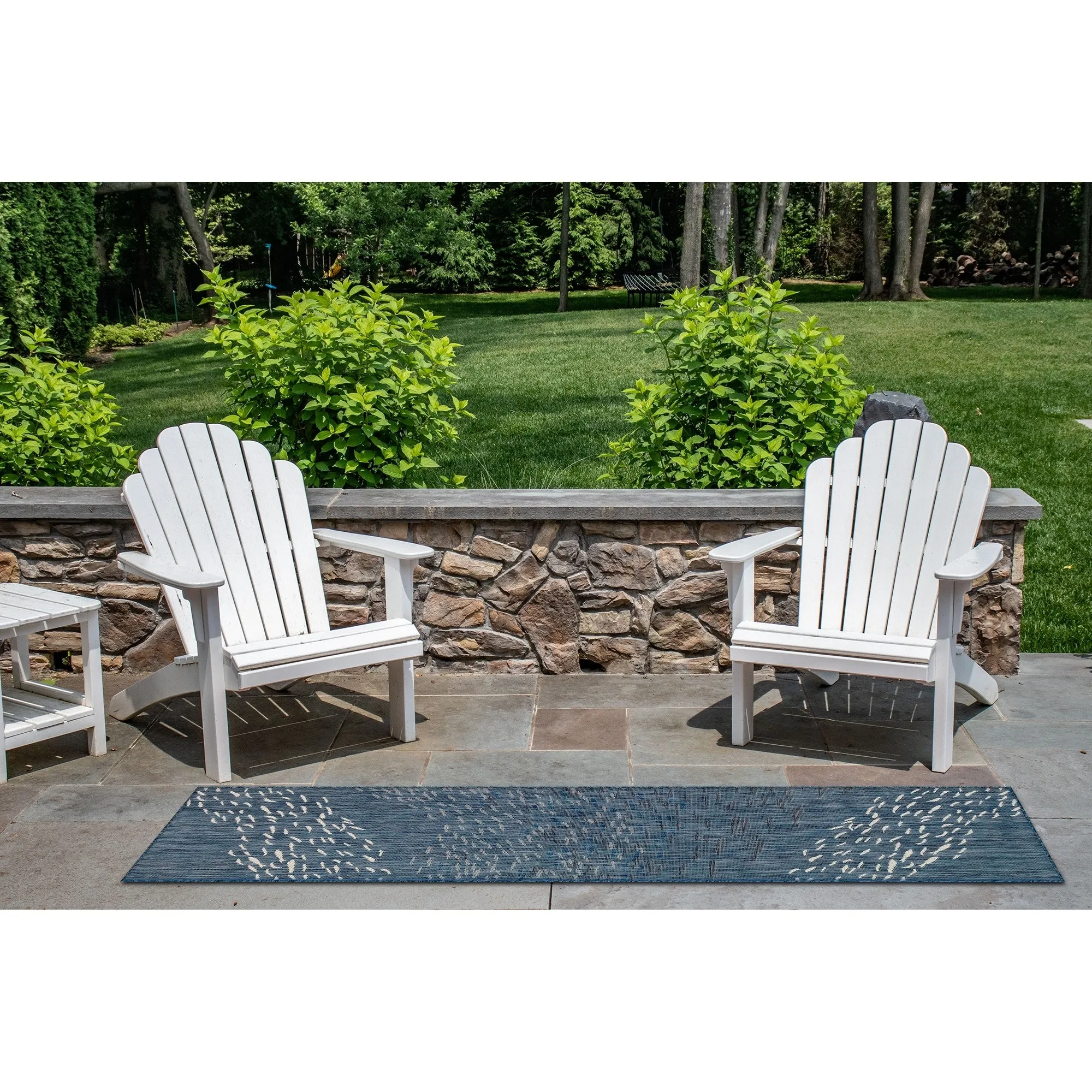 Liora Manne Carmel School Of Fish Indoor/Outdoor Area Rug