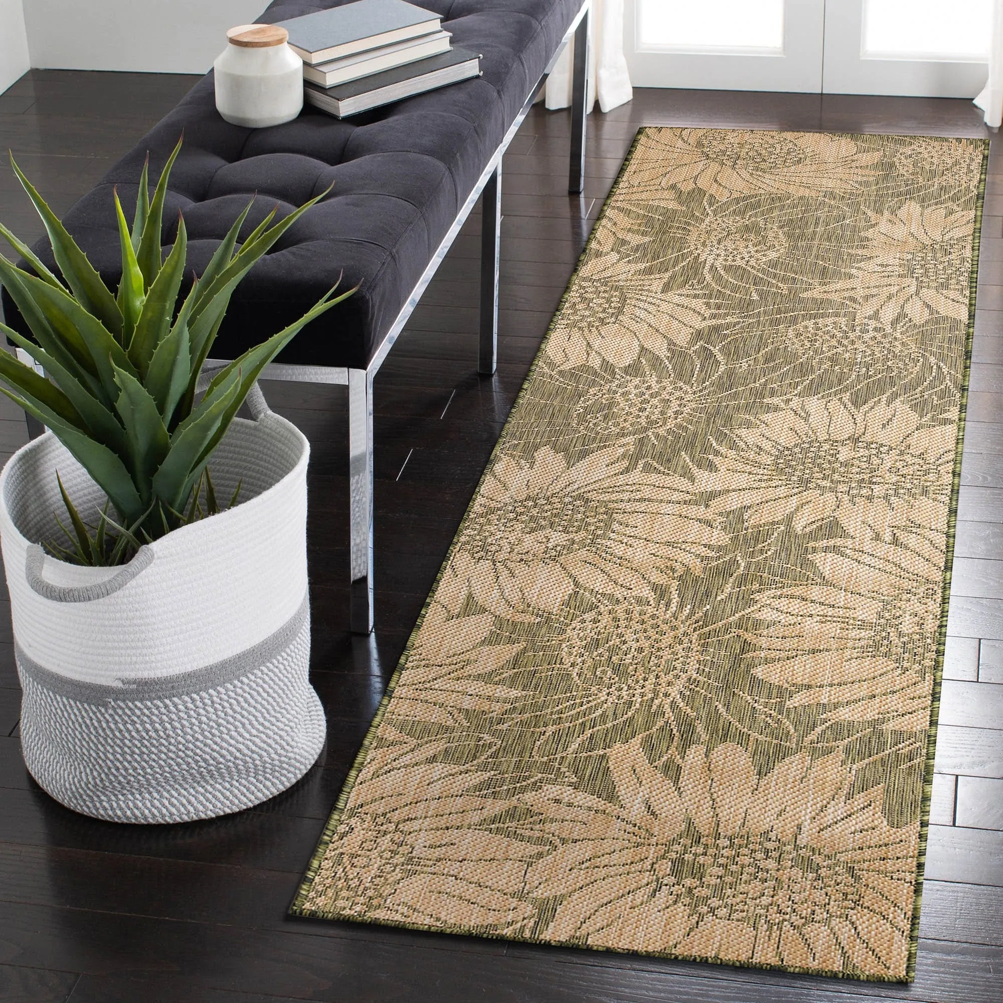 Liora Manne Carmel Sunflower Field Indoor/Outdoor Rug