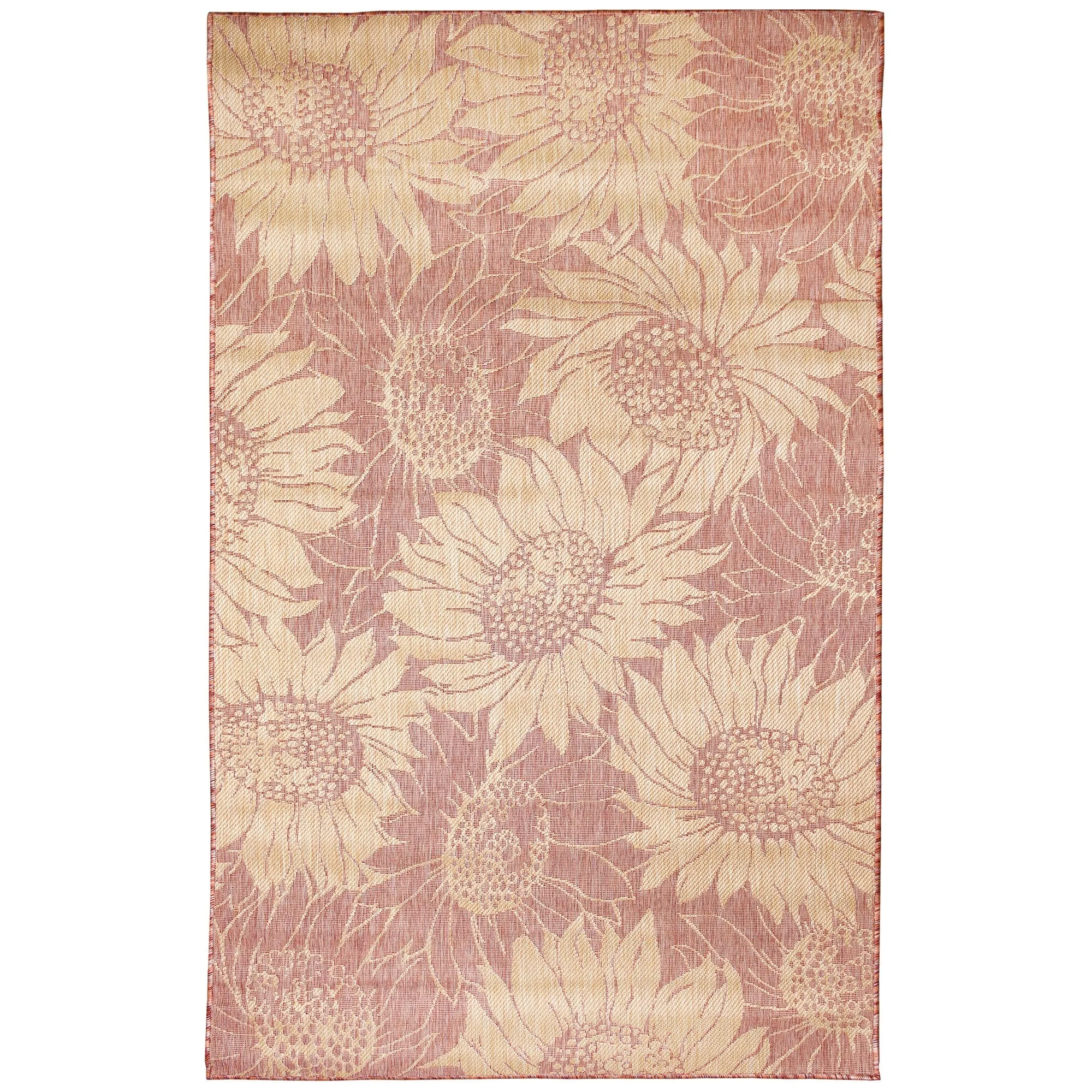 Liora Manne Carmel Sunflower Field Indoor/Outdoor Rug