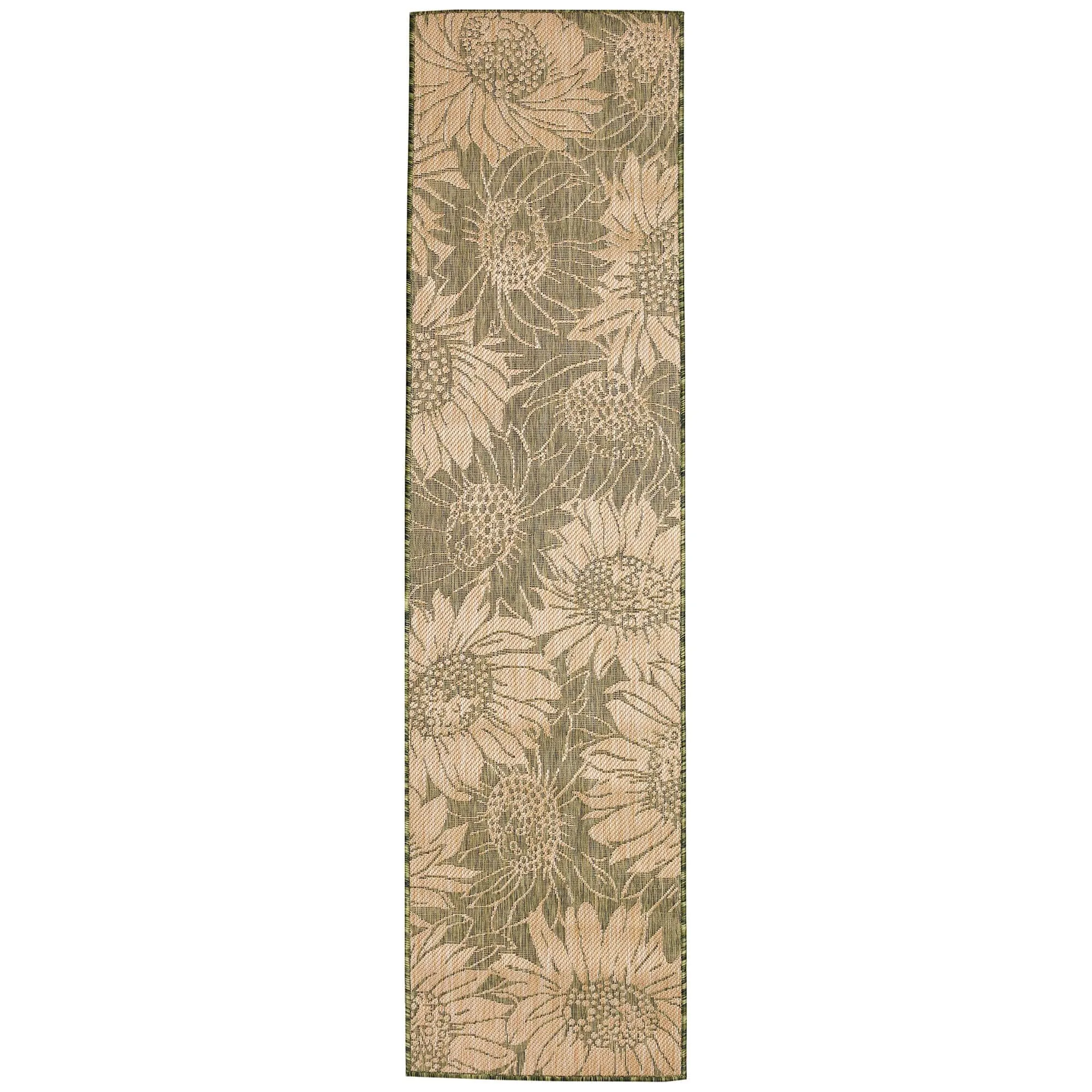 Liora Manne Carmel Sunflower Field Indoor/Outdoor Rug